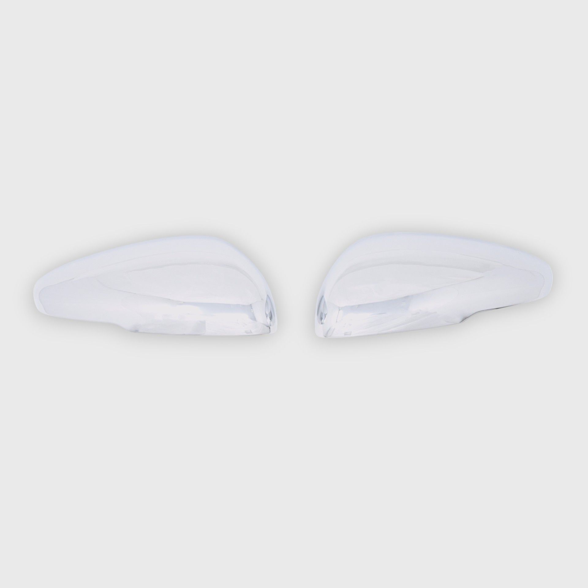 18-26 Honda Accord 2 Piece With Turn Signal Top Chrome Tape-on Mirror Cover