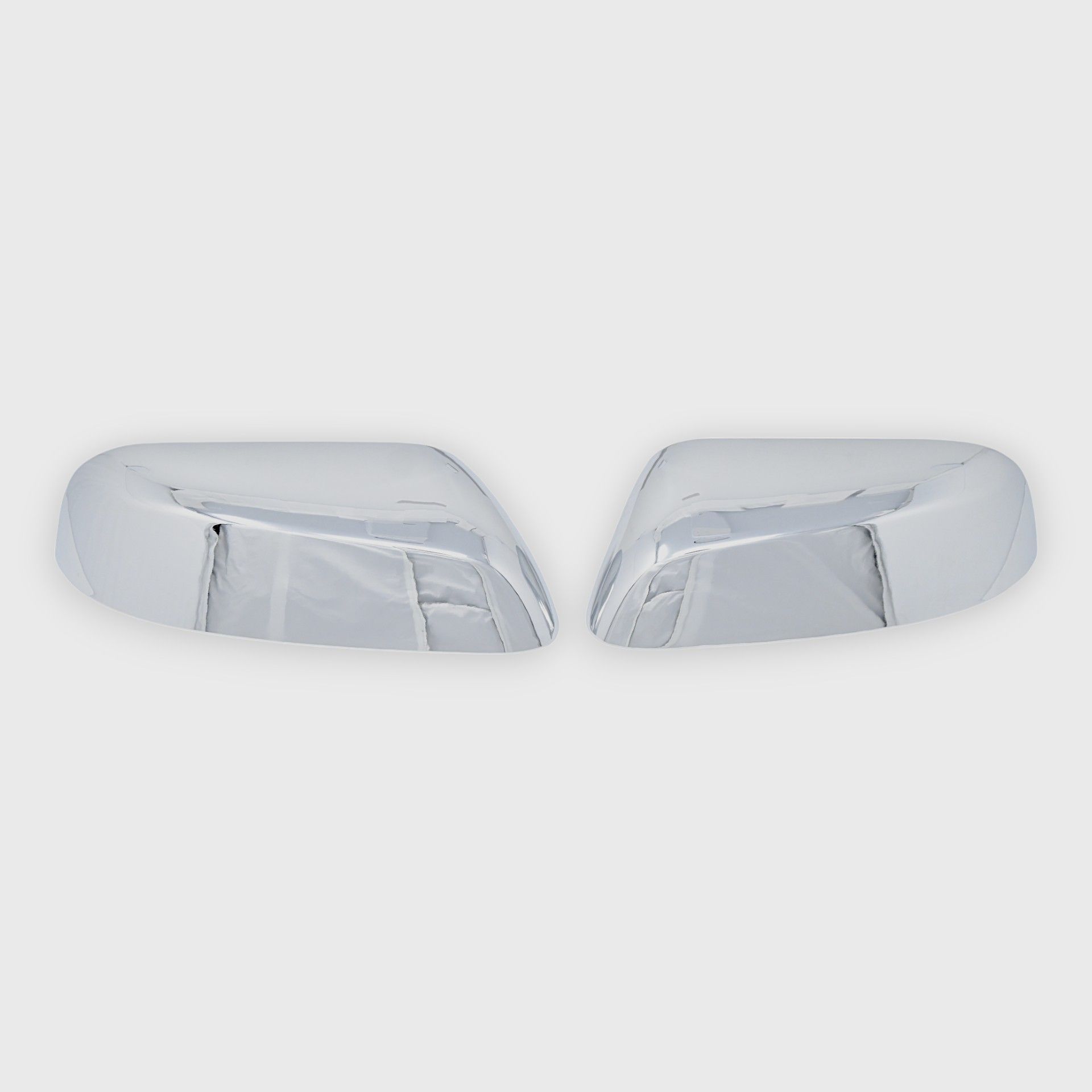 16-19 Ford Explorer 2 Piece Top Chrome Tape-on Mirror Cover