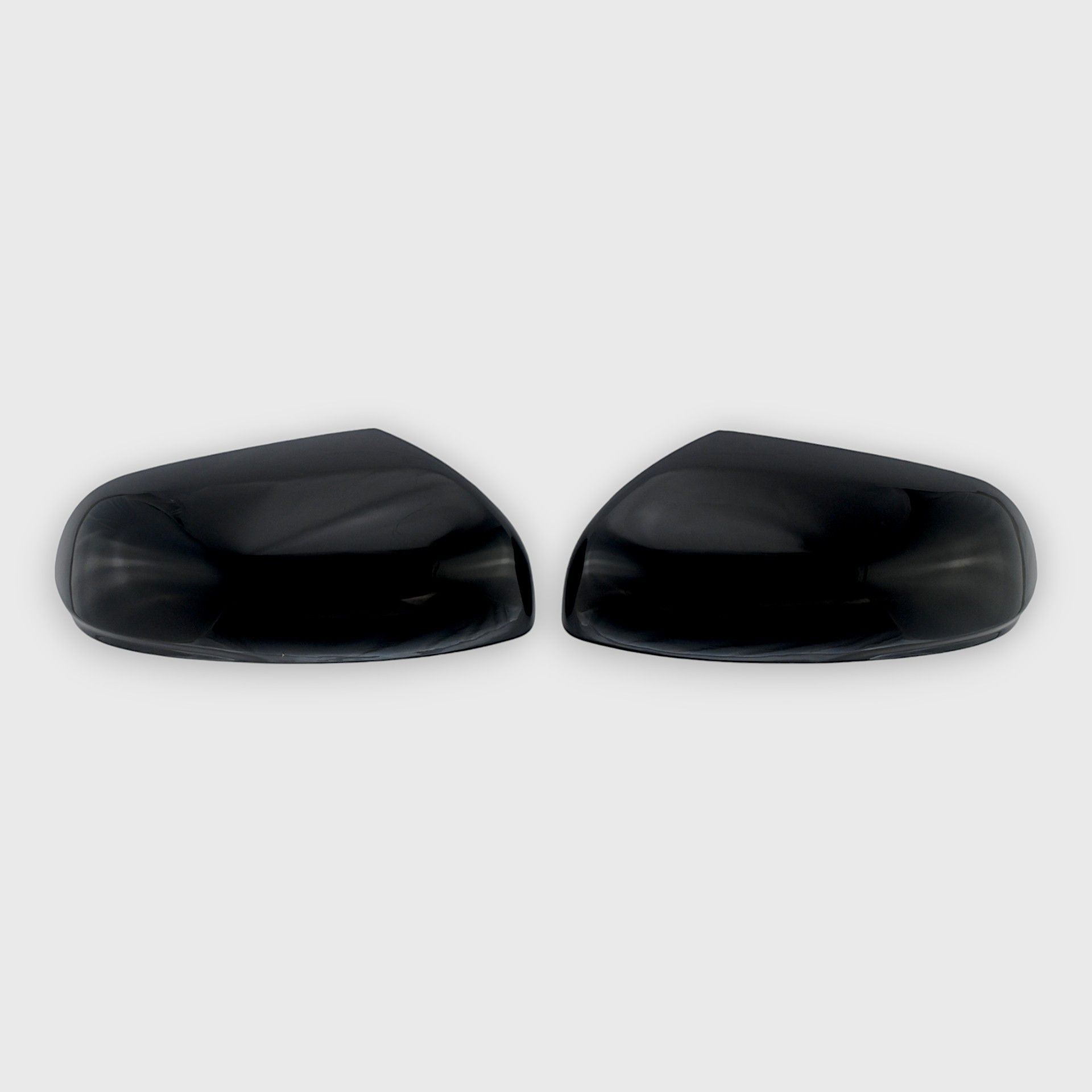 16-22 Honda Pilot, 17-26 Honda Ridgeline, 19-26 Honda Passport 2 Piece No Turn Signal Top Gloss Black Tape-on Mirror Cover