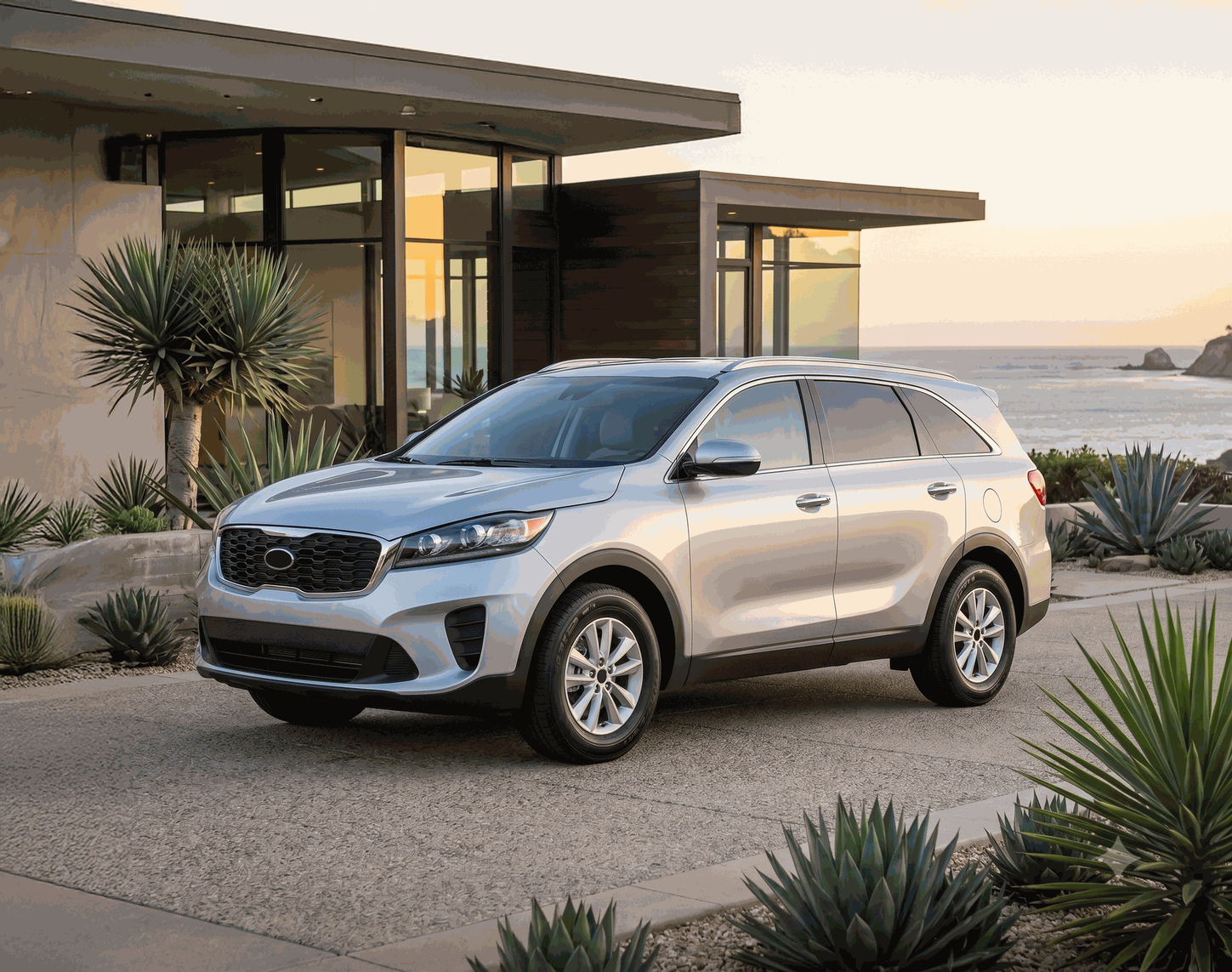 Kia Sorento LX (2019-2020) ABS6488BLK MC6356BLK Before