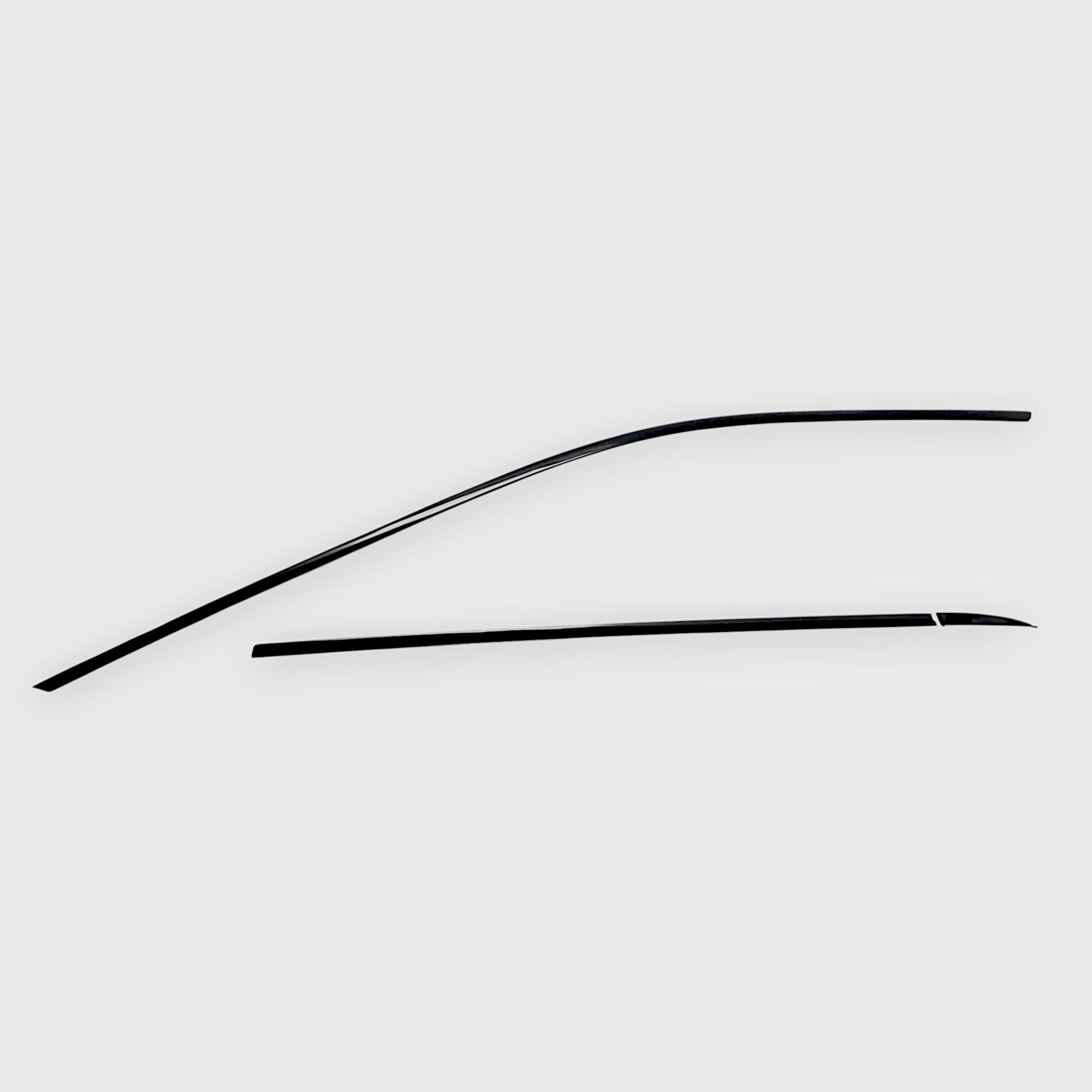 19-25 Toyota RAV4 6 Piece Gloss Black Tape-on Window Trim Set