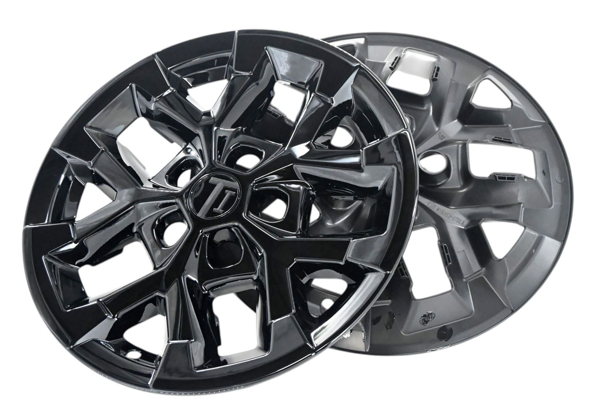 24-26 Jeep Wrangler/Gladiator 10 Piece Gloss Black Snap-on Wheel Skin Set