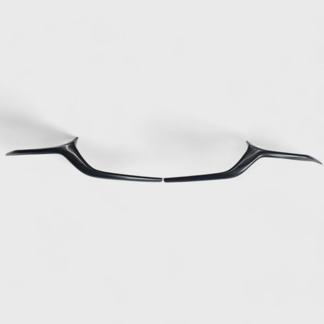 ABS6839BLK Gloss Black Grille Overlay for 24-26 Mazda CX-90 — Trim