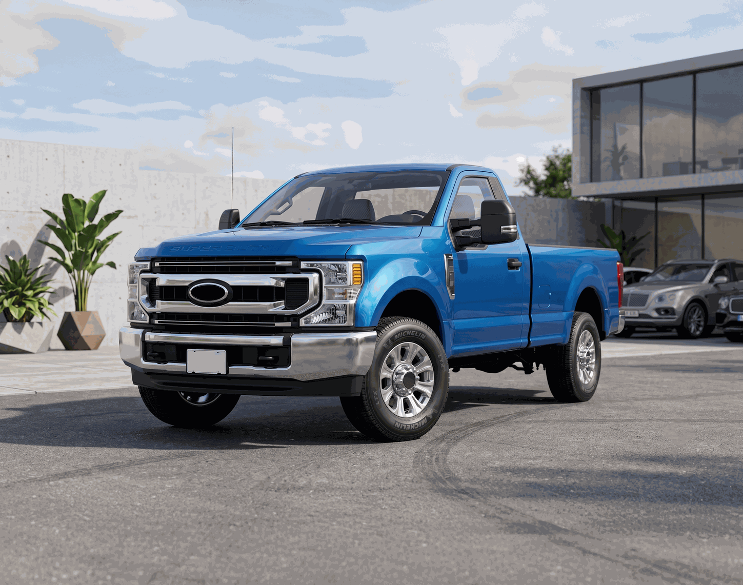 Ford F-250 Super Duty XLT (2020-2022) ABS6510BLK DH6245BLK MC6262BLK SM6103BLK SM6105BLK Before