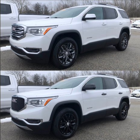 GMC Acadia ABS6465BLK DH6319BLK MC6282BLK 466LK