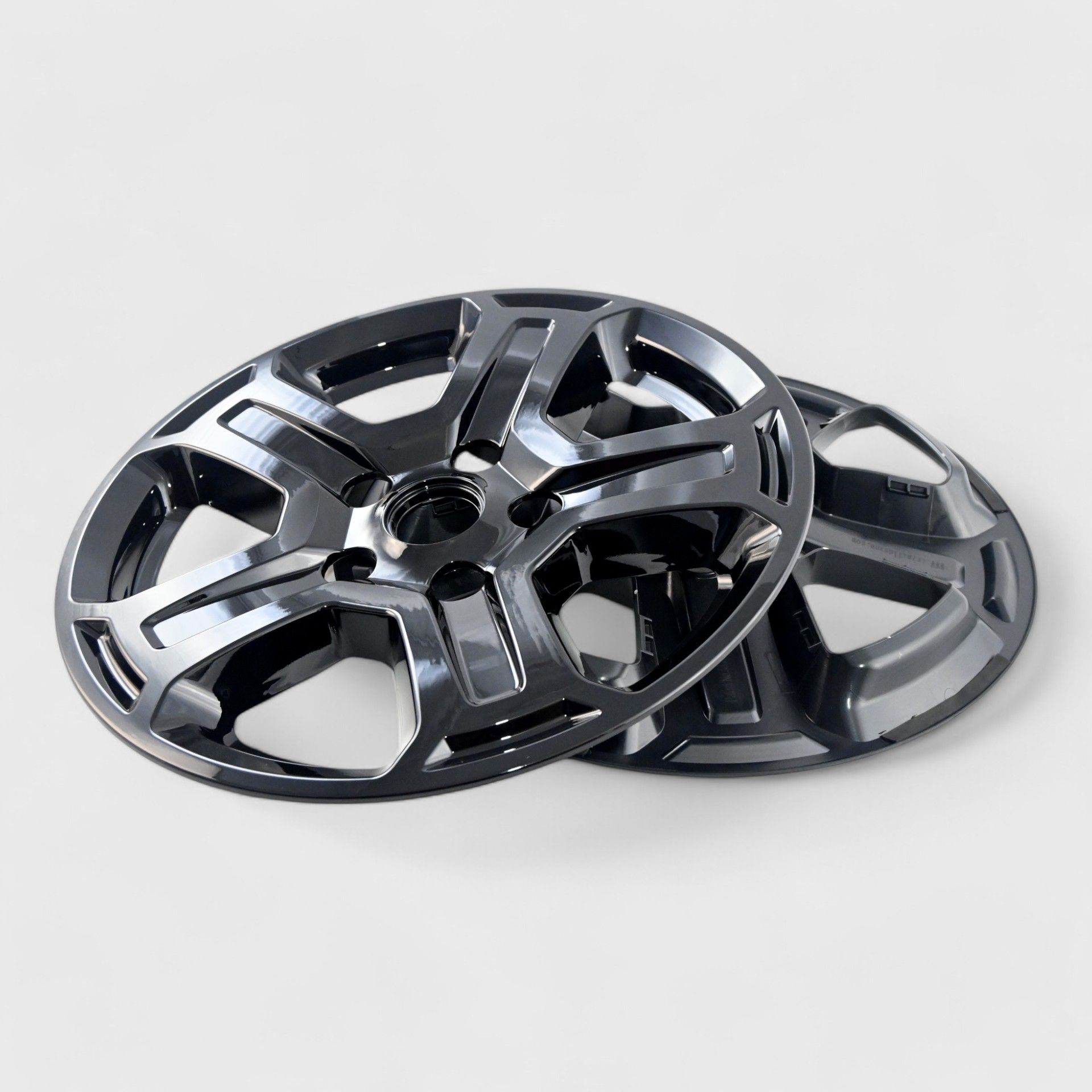 18-23 Jeep Wrangler 10 Piece Gloss Black Snap-on Wheel Skin Set