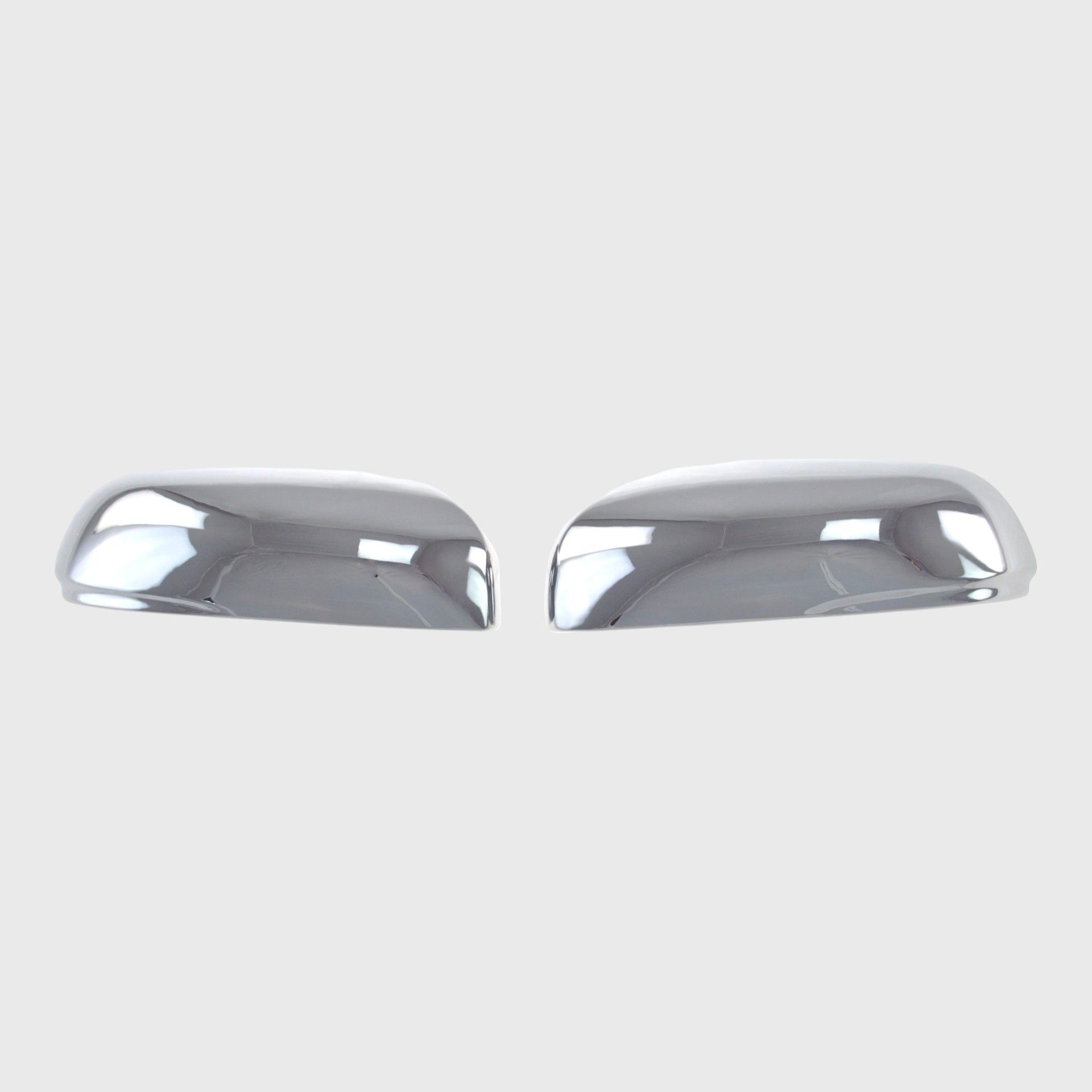 16-22 Honda Pilot, 17-26 Honda Ridgeline, 19-26 Honda Passport 2 Piece No Turn Signal Top Chrome Tape-on Mirror Cover