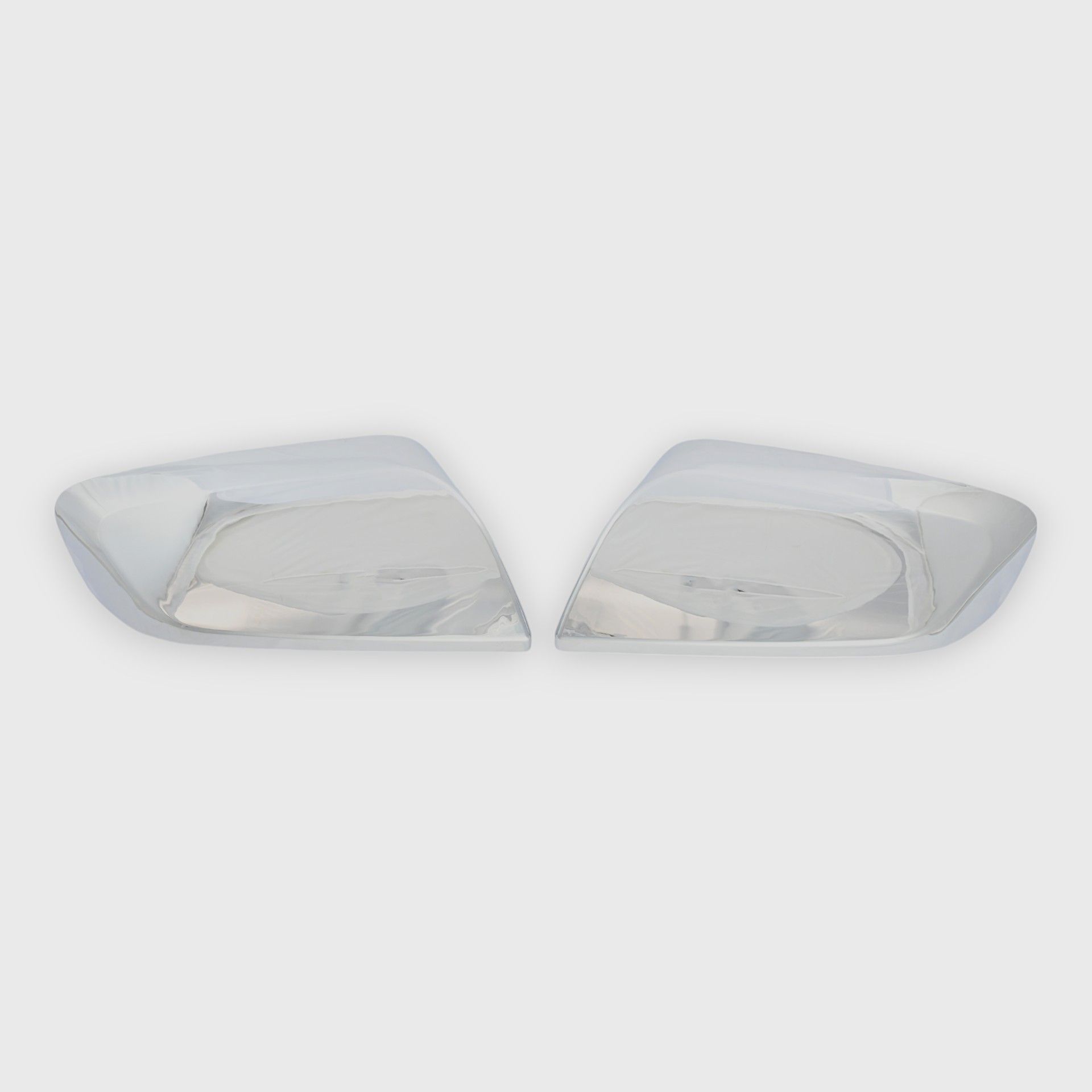 14-20 Chevrolet Impala 2 Piece Top Chrome Tape-on Mirror Cover