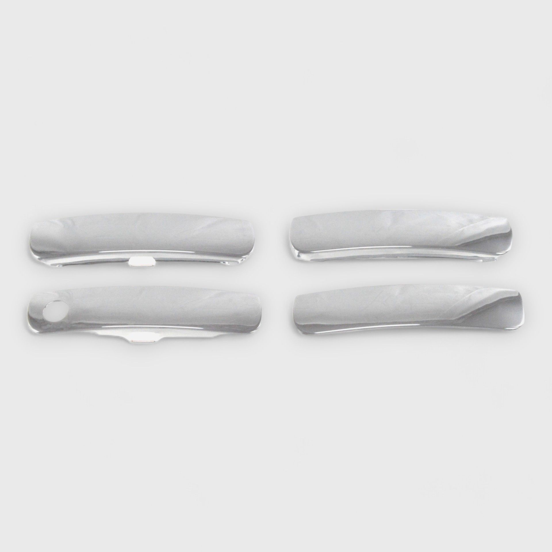 11-23 Dodge Charger, 12-23 Dodge Challenger W/ Smart Key 4 Piece Chrome Tape-on Patented Door Handle Cover