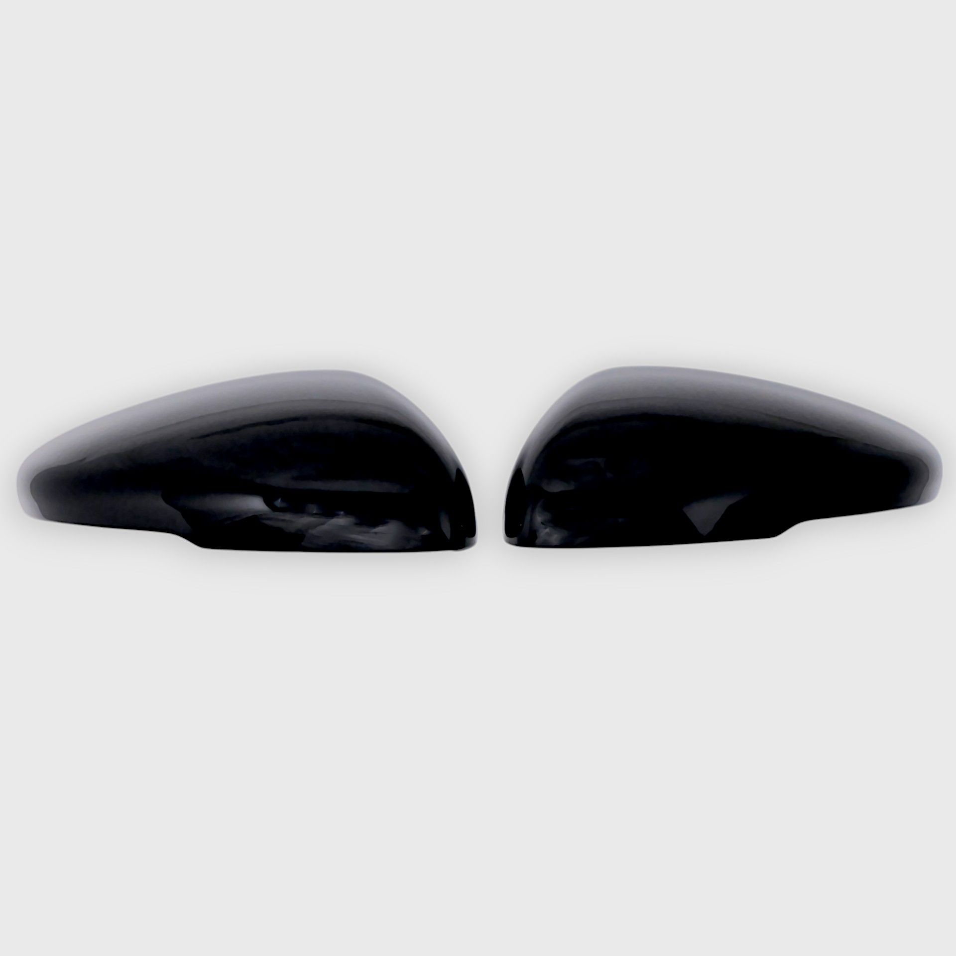 18-26 Honda Accord 2 Piece With Turn Signal Top Gloss Black Tape-on Mirror Cover