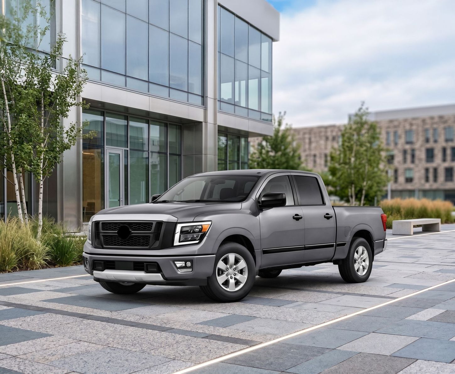 Nissan Titan 2017-2024 MC6297BLK DH6273BLK SM6105BLK After