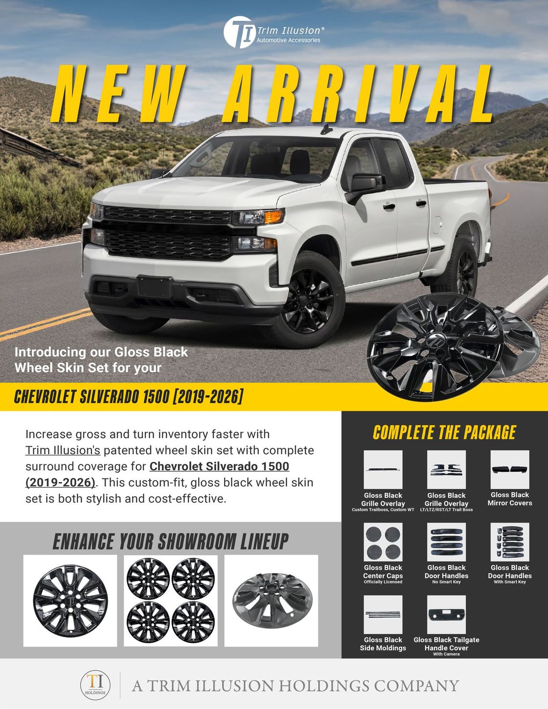 WSK737-20BLK (Chevrolet Silverado 1500) New Arrival Flyer