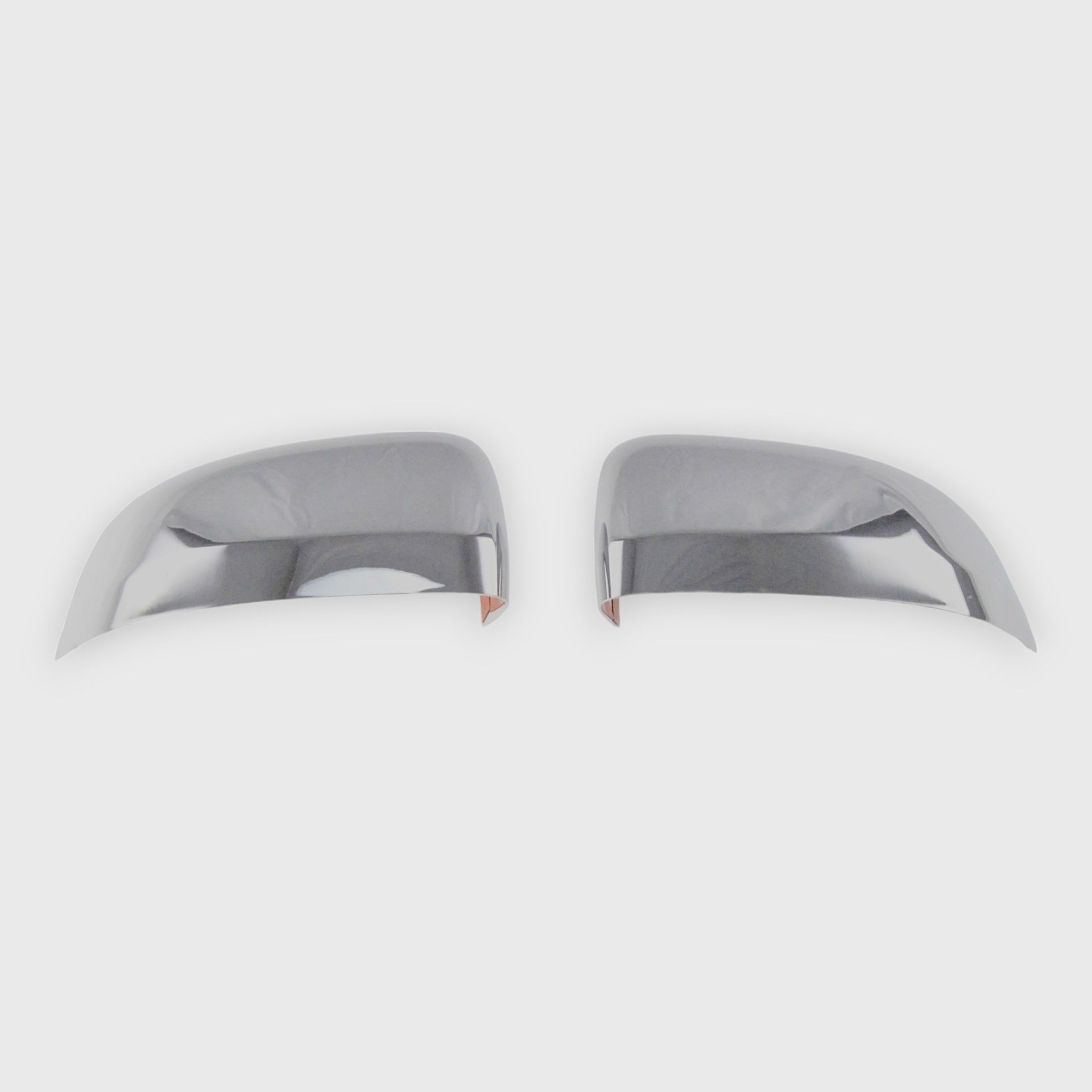 11-21 Jeep Grand Cherokee, 2022 Jeep Grand Cherokee WK, 11-26 Dodge Durango 2 Piece Top Chrome Tape-on Mirror Cover