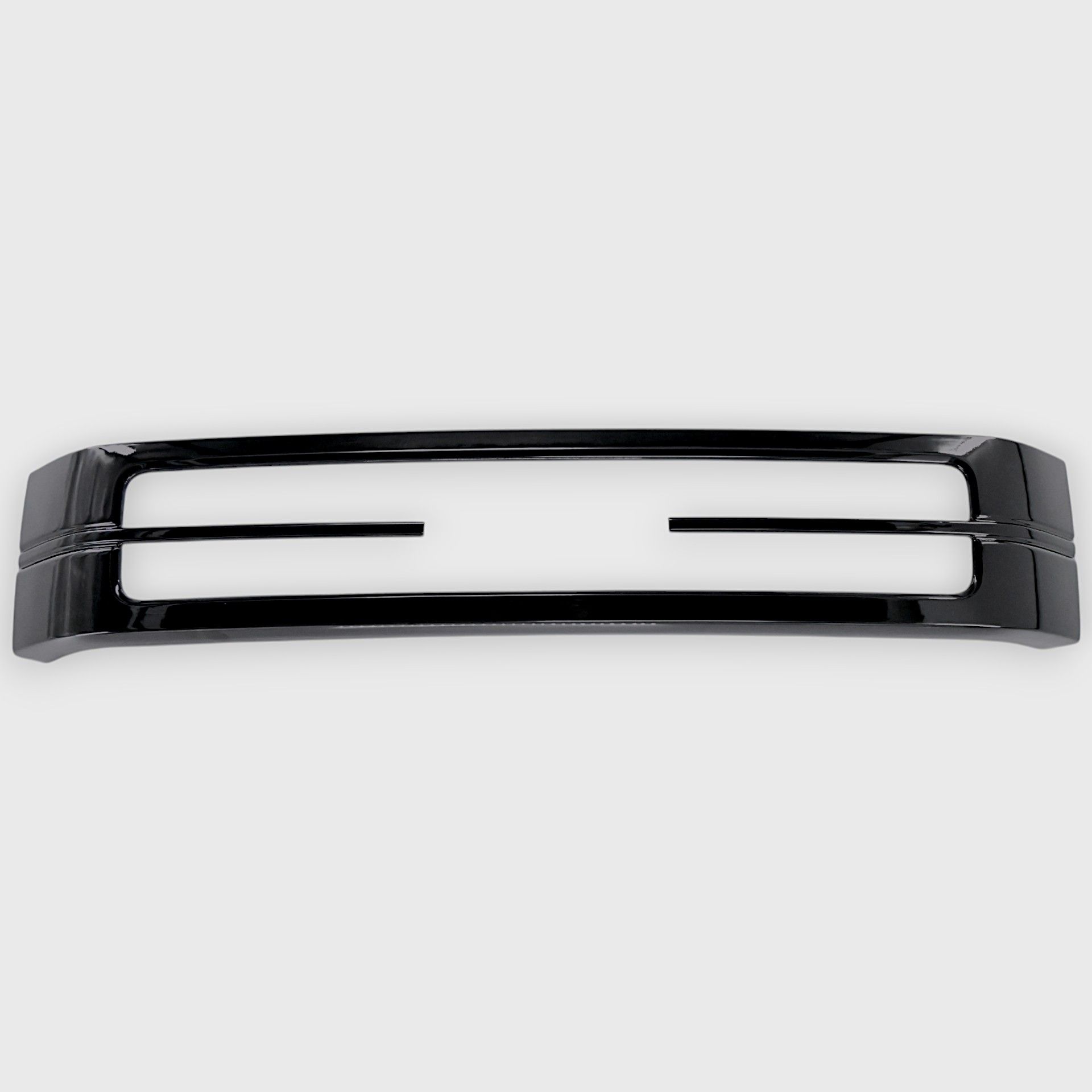21-23 Ford F-150 Lariat 1 Piece Gloss Black Tape-on Grille Overlay