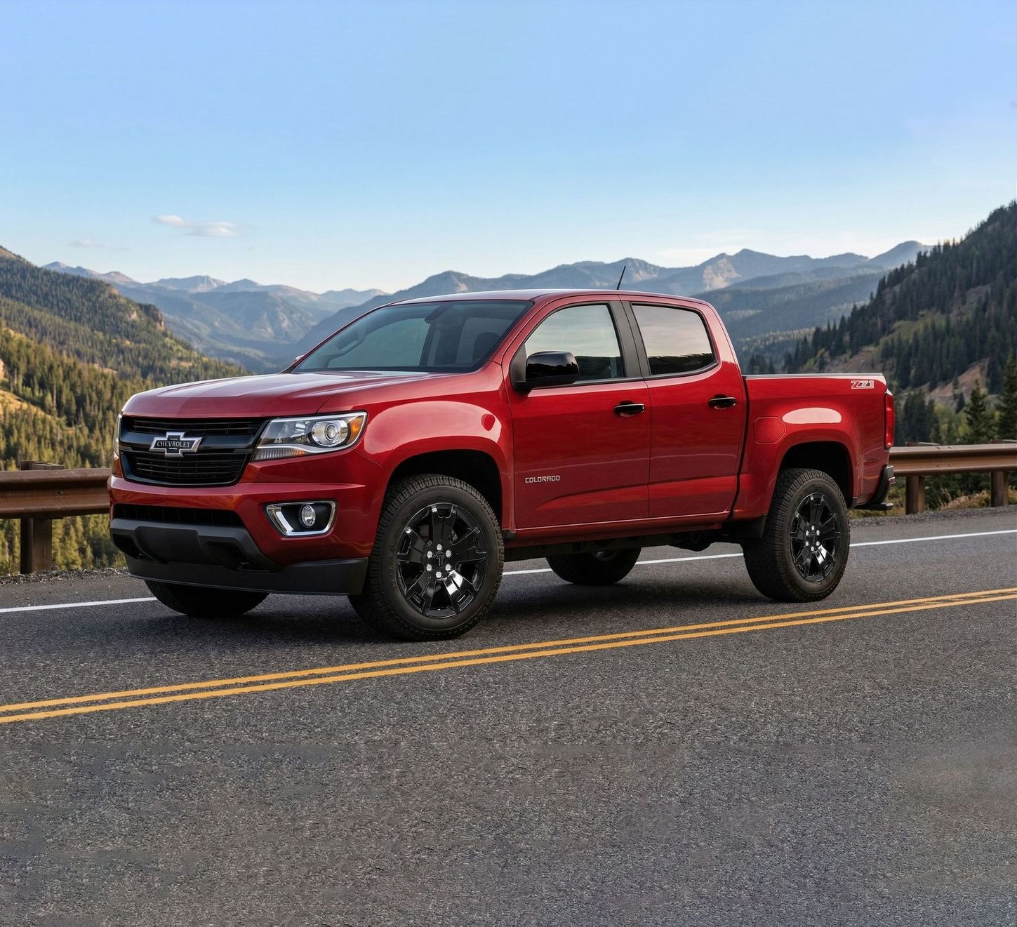Chevrolet Colorado (2015-2020) WSK865-17BLK ABS6587BLK DH6243BLK MC6247BLK CBT6721-6714BLK CCAP6808BLK After