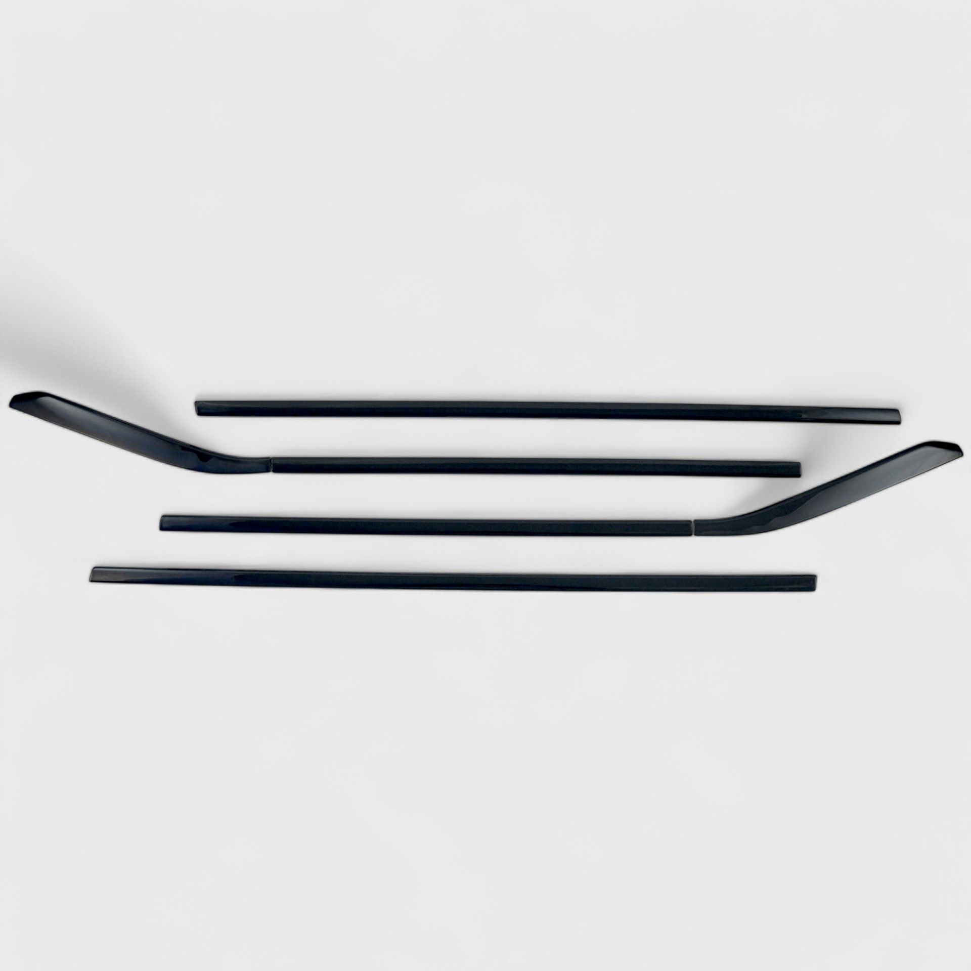 20-25 Nissan Sentra 6 Piece Gloss Black Tape-on Window Trim Set