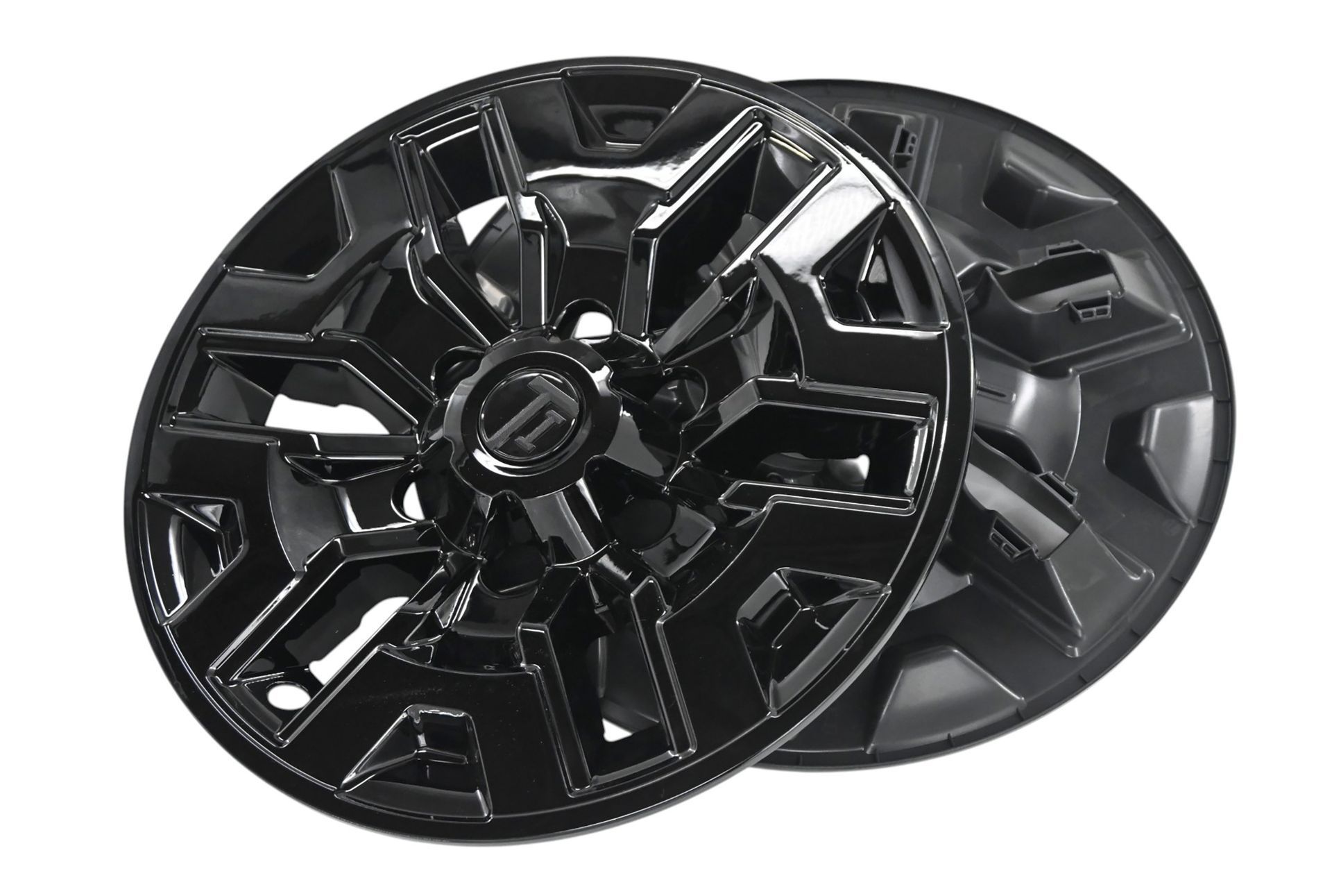 16-23 Toyota Tacoma 8 PCS Gloss Black Snap-on Wheel Skin Set