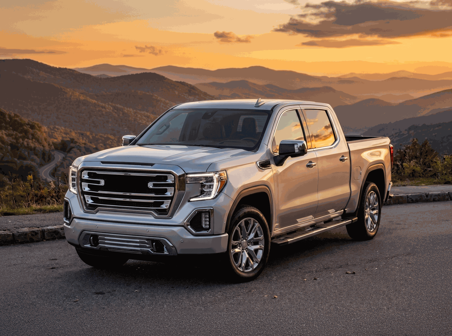 GMC Sierra 1500 (2019-2021) ABS6496BLK DH6310BLK DH6315BLK MC6327BLK SM6103BLK Before