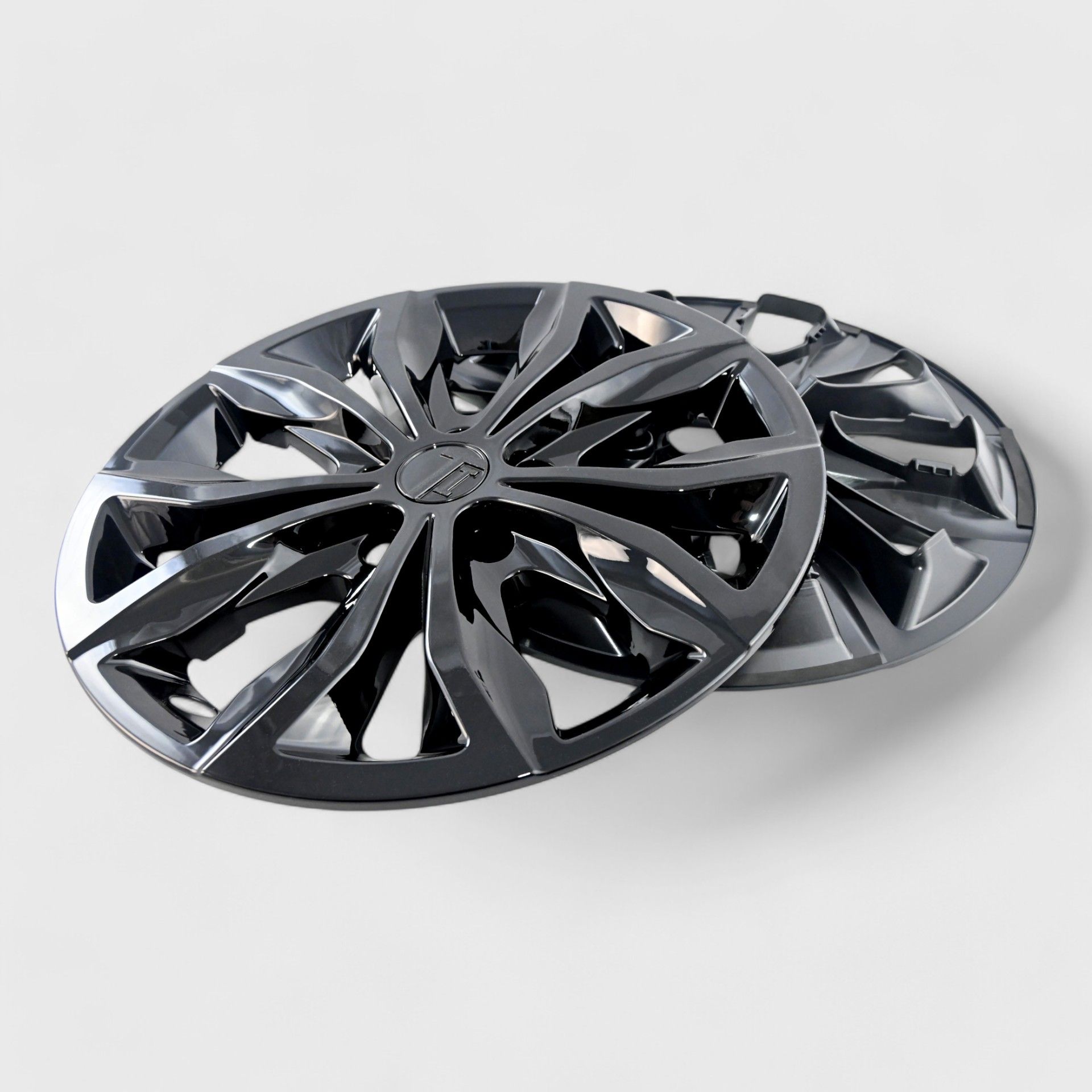 19-25 Chevrolet Malibu 8 Piece Gloss Black Snap-on Wheel Skin Set