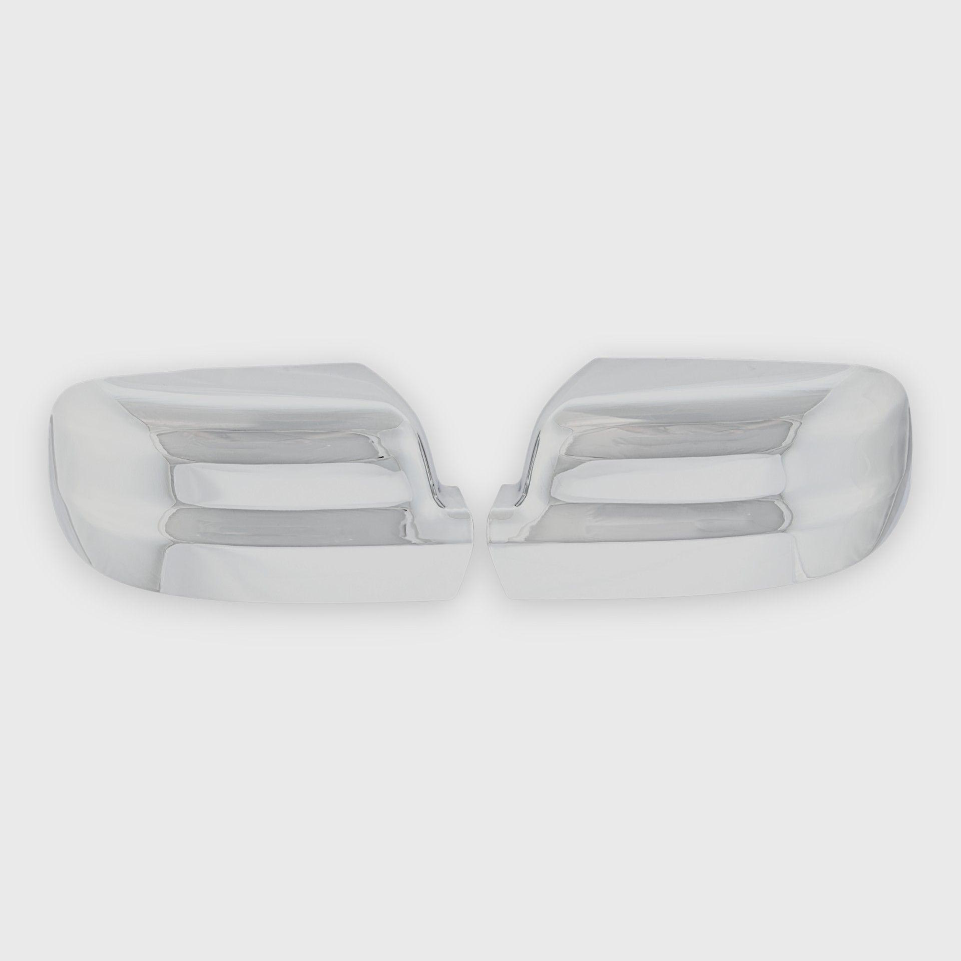 19-26 Ram 1500 (Not for Classic) 2 Piece No Turn Signal Top Chrome Tape-on Mirror Cover
