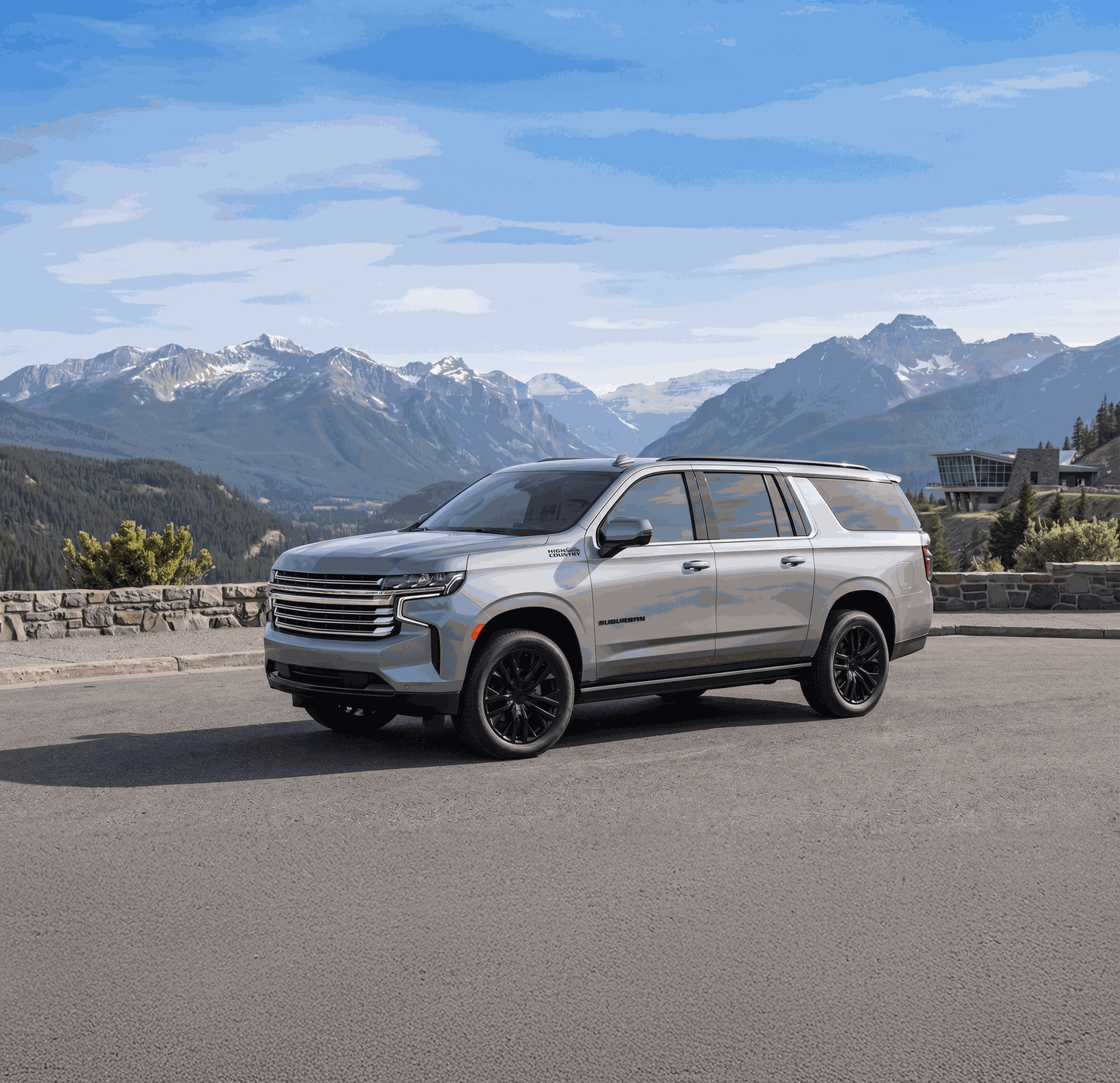 Chevrolet Suburban High Country 2022-2024 ABS6845BLK DH6310BLK DH6315BLK MC6341BLK Before