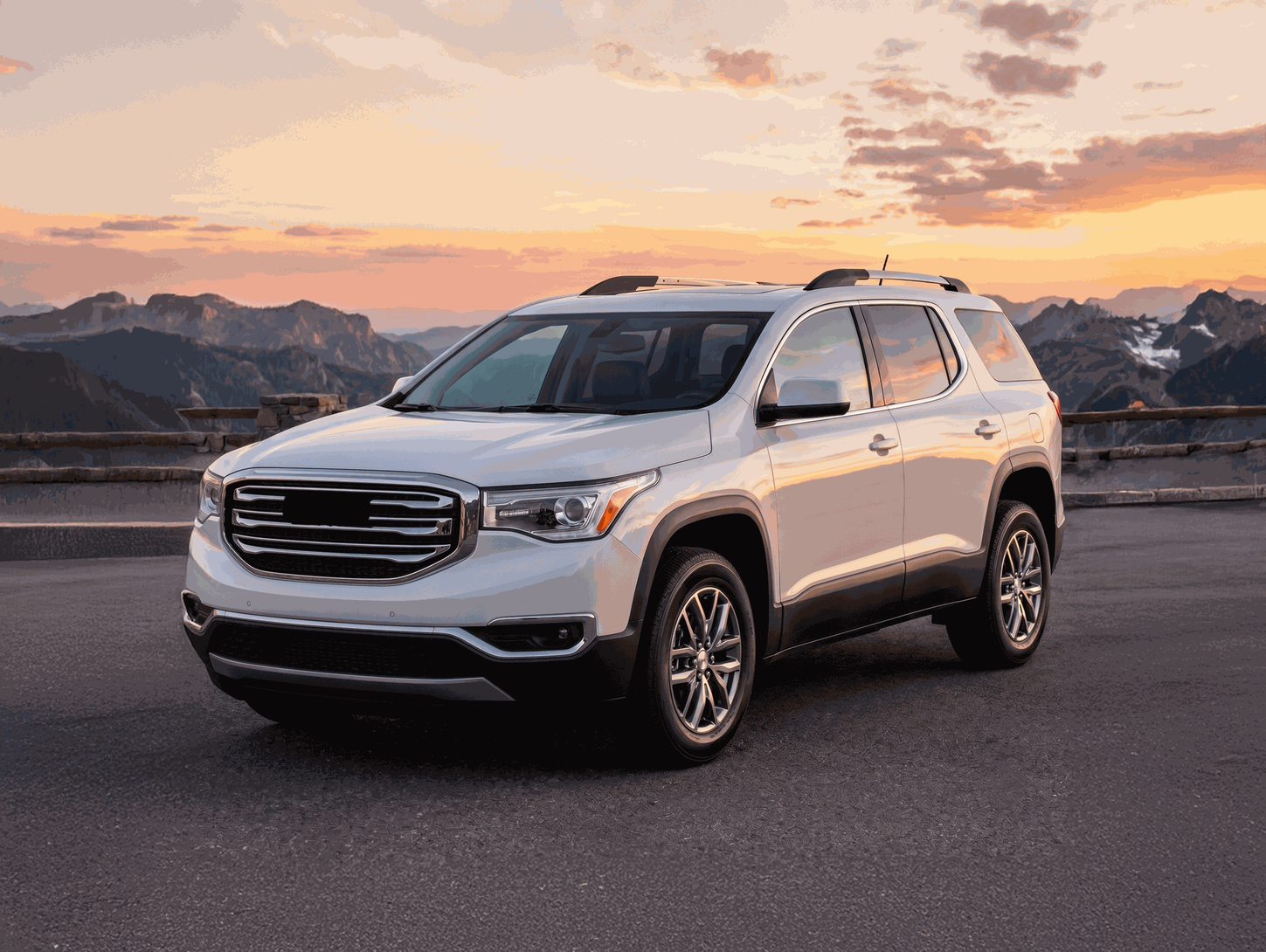GMC Acadia SLT (2017-2019) ABS6465BLK DH6319BLK MC6282BLK Before