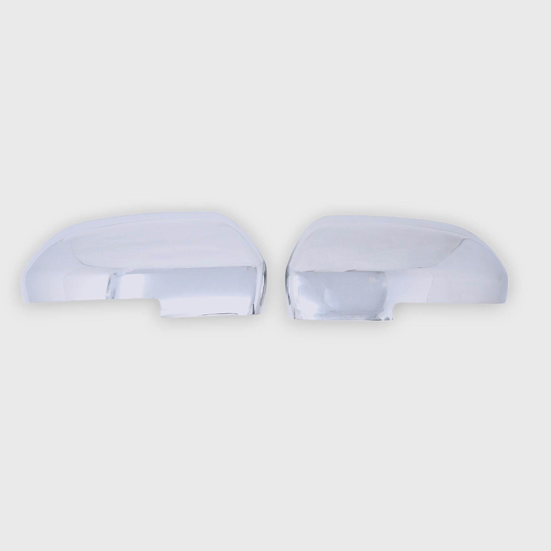 18-25 Ford Expedition, 18-25 Lincoln Navigator 2 Piece With Turn Signal Top Chrome Mirror Cover