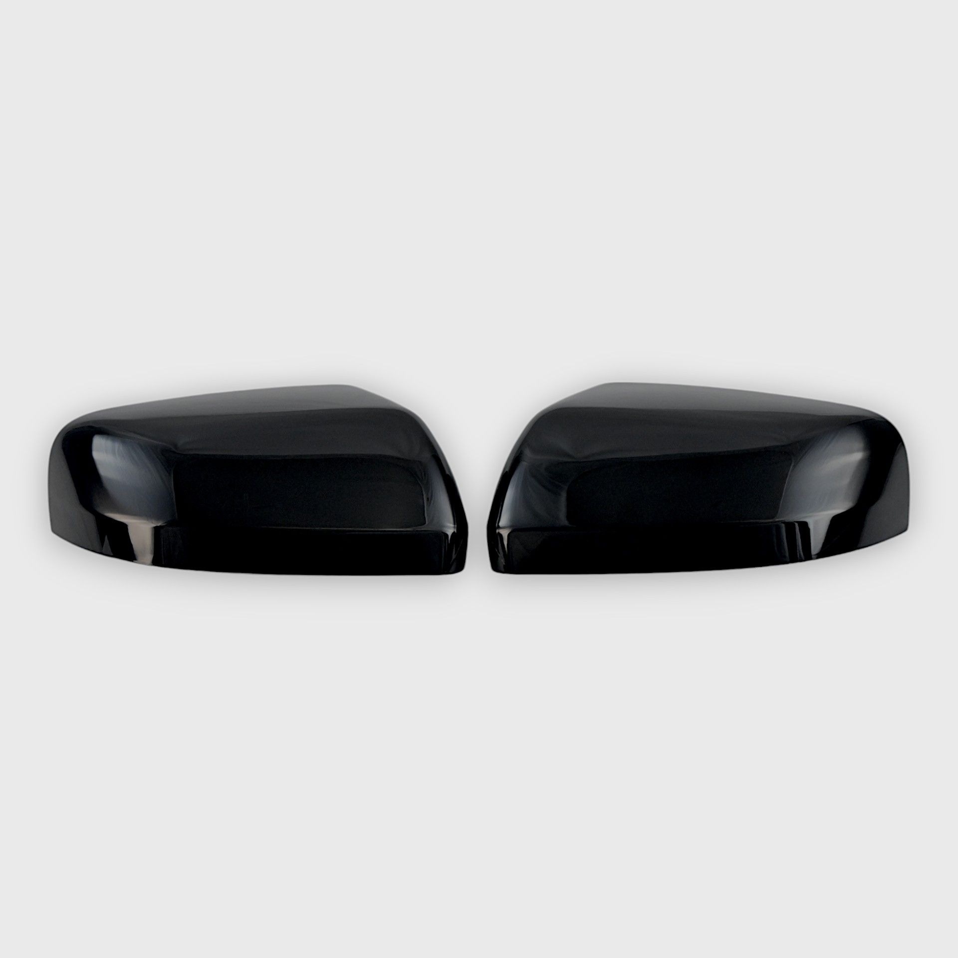 Gloss Black Side Rear View Mirror Cover Caps Overlay For Honda