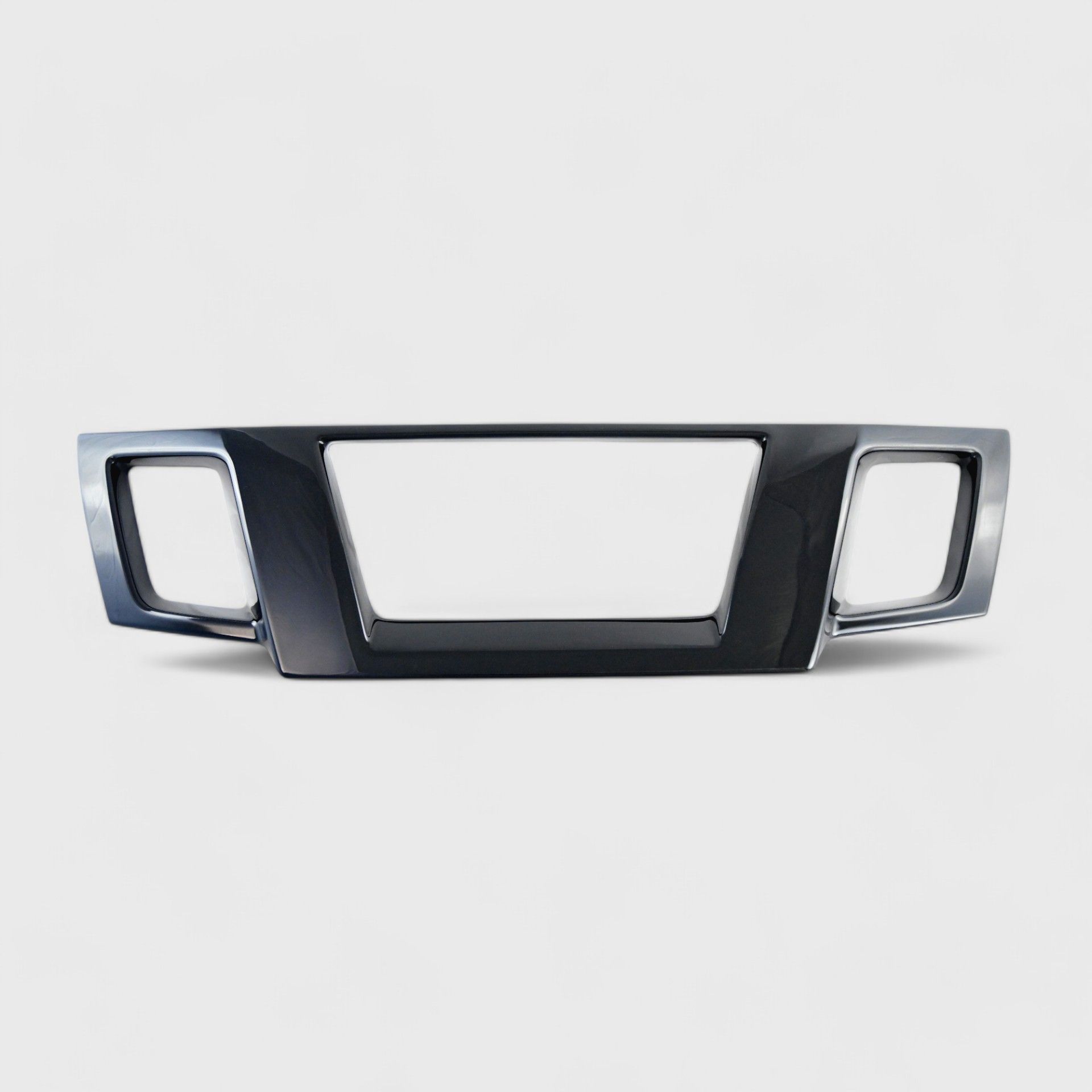 11-21 Nissan Frontier 1 Piece Gloss Black Tape-on Grille Overlay