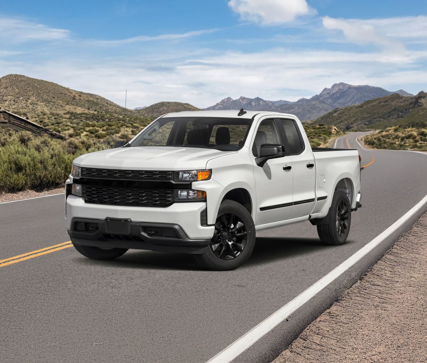 Chevrolet Silverado 1500 (2019-2021) WSK737-20BLK ABS6593BLK DH6310BLK DH6315BLK MC6327BLK CCAP6800BLK SM6103BLK After