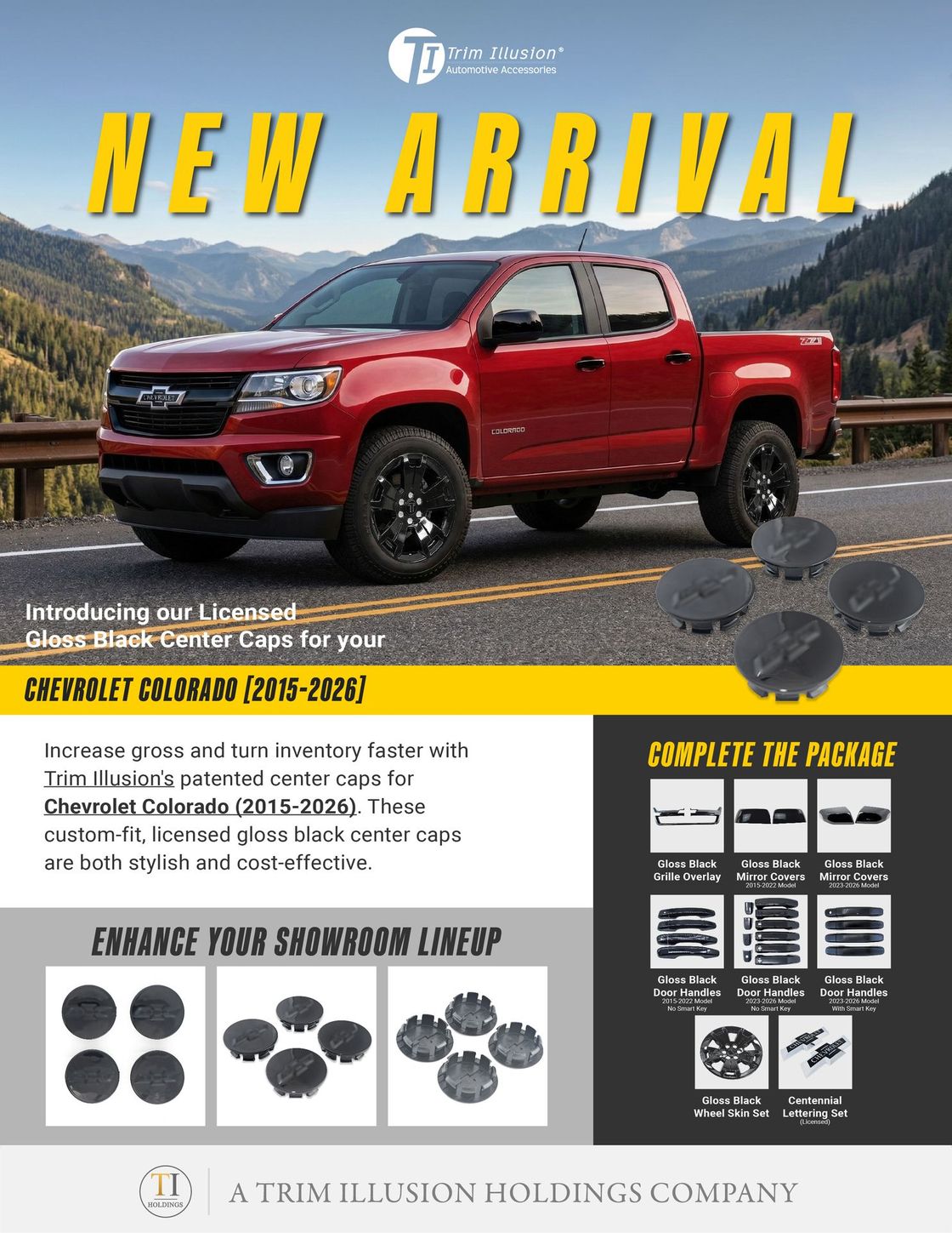 CCAP6808BLK (Chevrolet Colorado) New Arrival Flyer