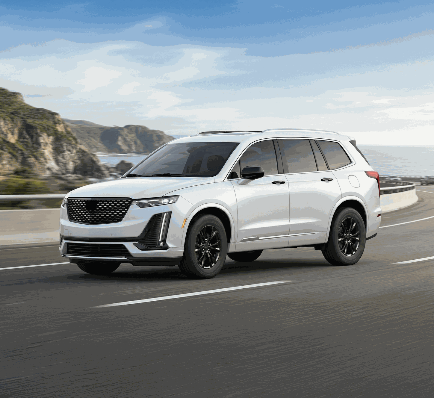 Cadillac XT6 (2025) ABS6813BLK DH6334BLK MC6373BLK (no signal) WSK708-18BLK