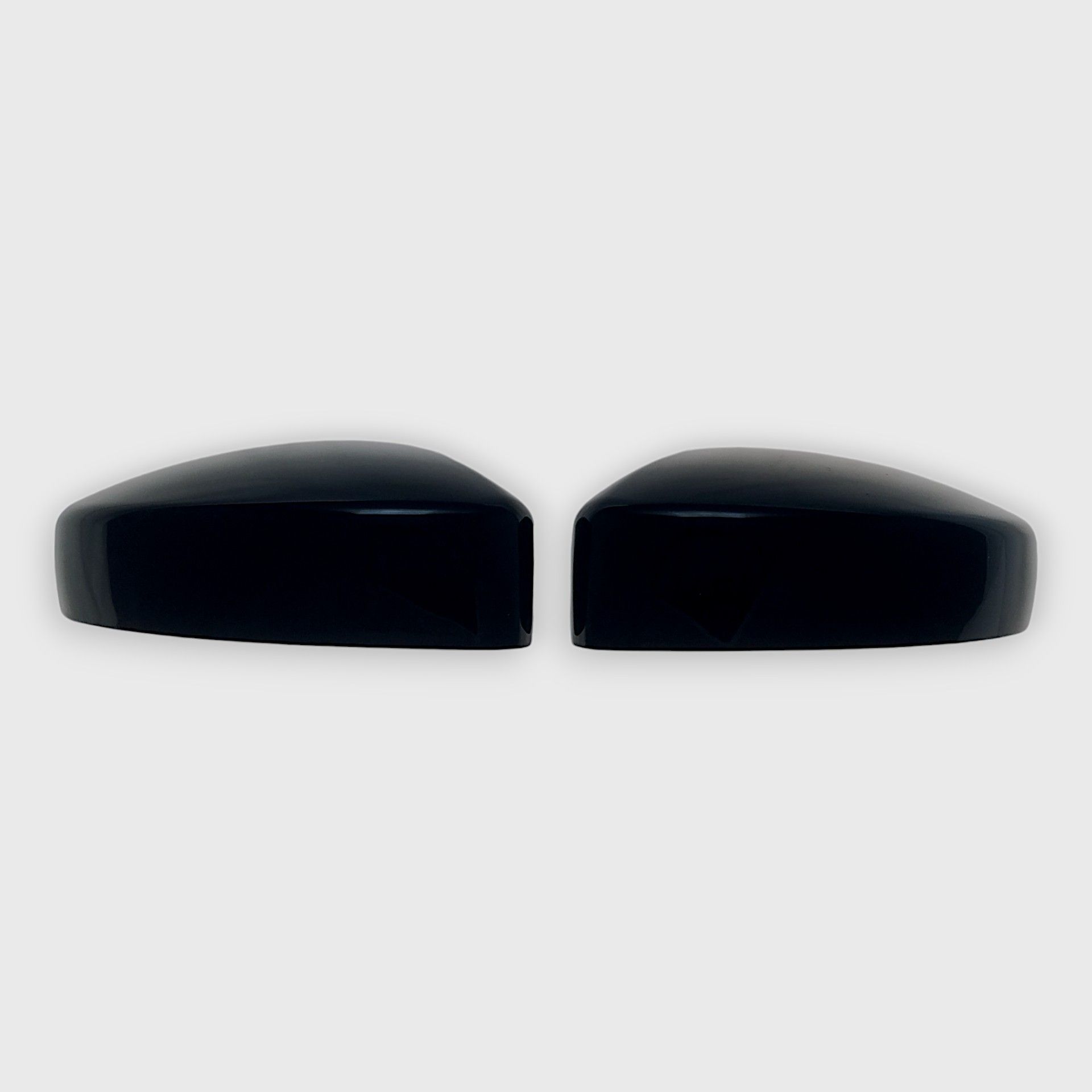 12-18 Ford Focus, 13-16 Ford Escape, 13-18 Ford C-Max 2 Piece No Turn Signal Top Gloss Black Tape-on Mirror Cover