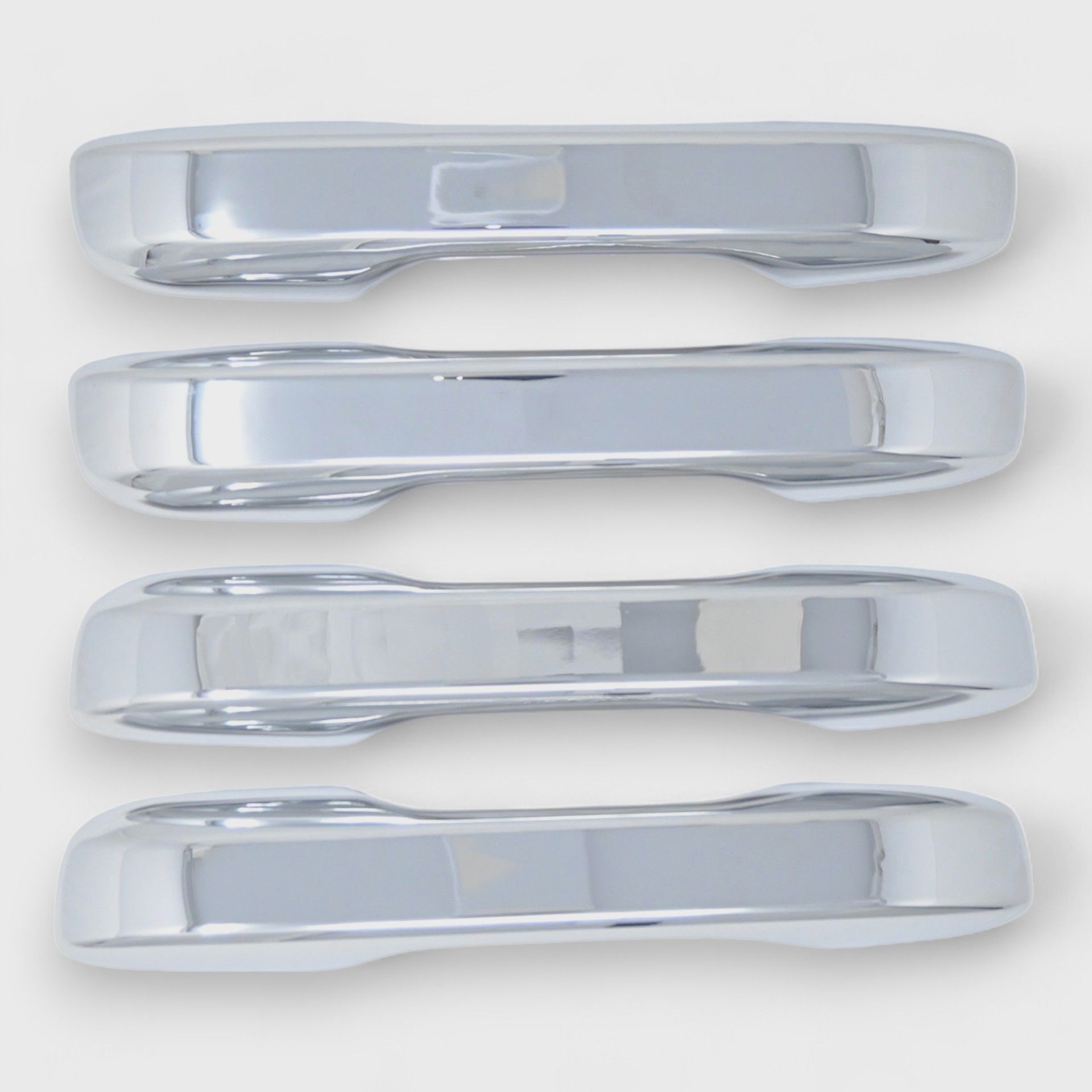 22-26 Honda Civic, 23-26 Honda HR-V/CR-V, 24-26 Honda Accord, 24-26 Acura Integra Works over Keyless Sensors 4 Piece Chrome Snap-on W/Tape Patented Door Handle Cover