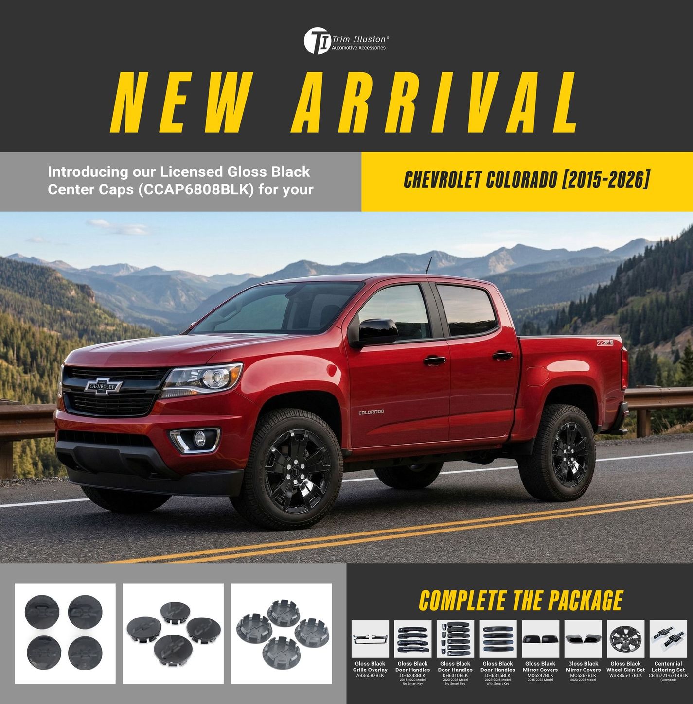 CCAP6808BLK (Chevrolet Colorado)
