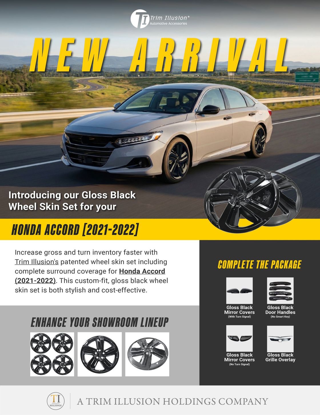 WSK735-19BLK (Accrod 21-22) New Arrival Flyer