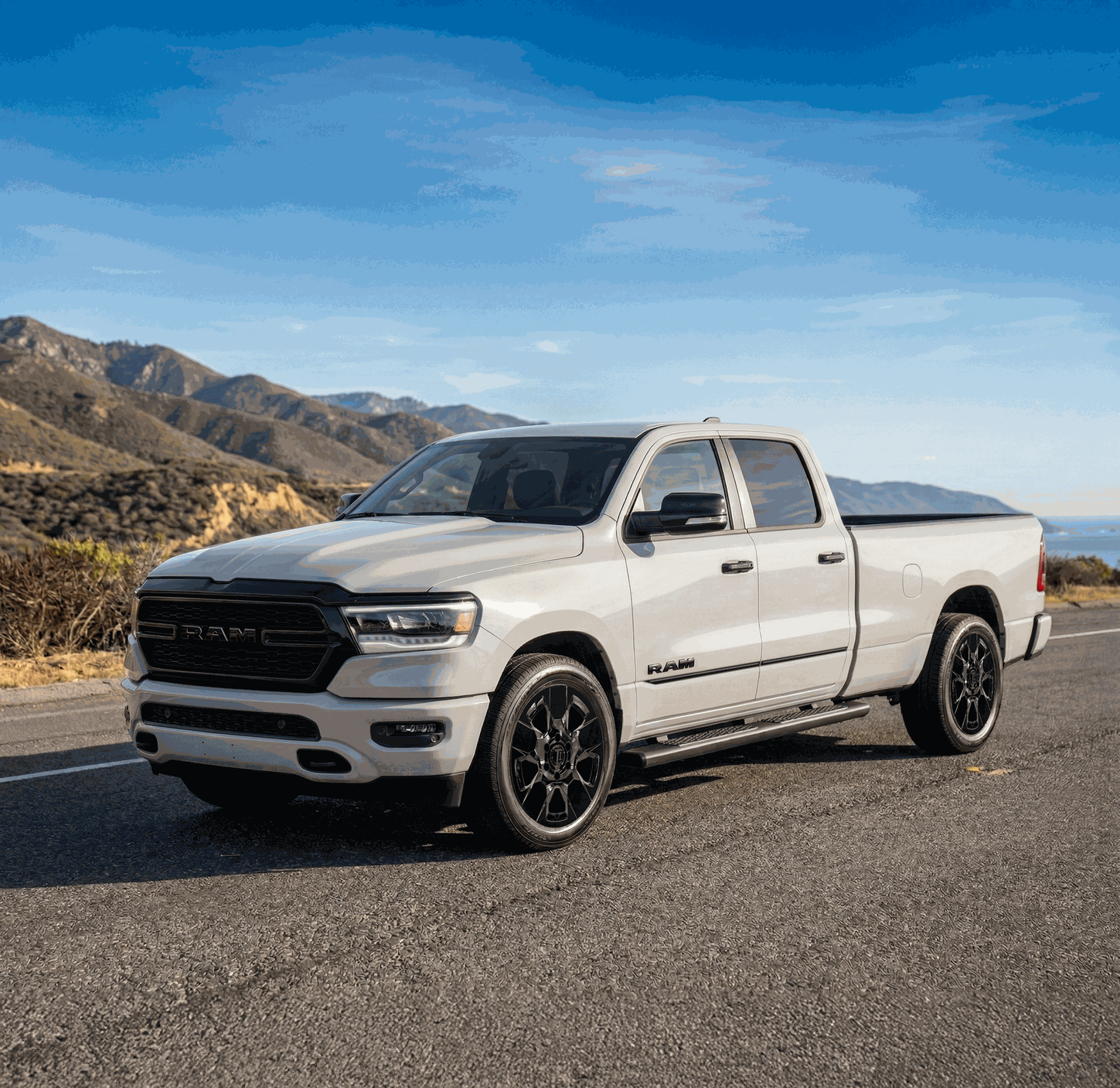 RAM 1500 19-24 WSK762-18BLK LET800BLK ABS6583BLK DH6296BLK MC6290BLK MC6303BLK SM6106BLK After