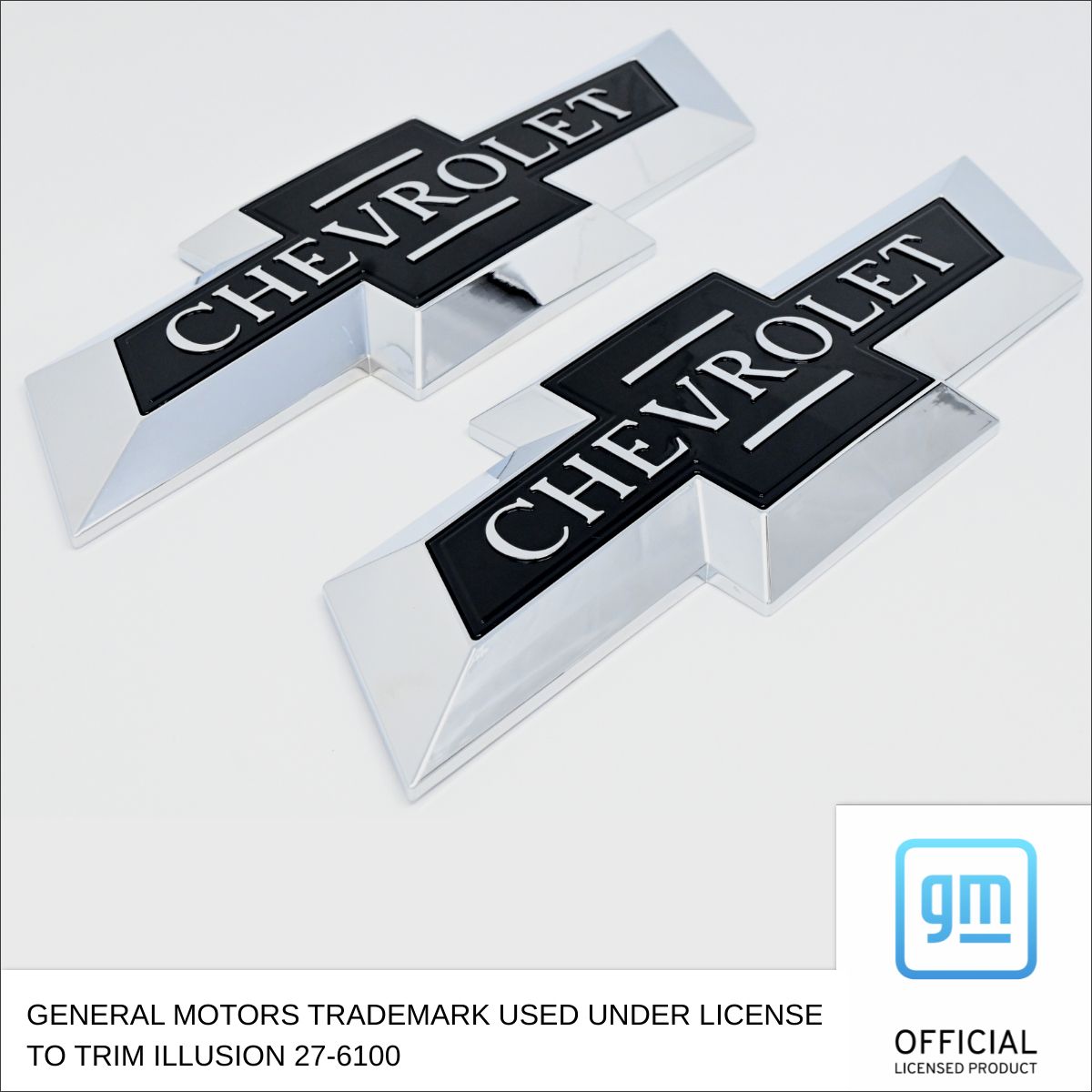15-20 Chevrolet Colorado, 16-18 Chevrolet Silverado 1500 2 Piece Centennial Tape-on Officially Licensed Chevrolet Lettering Set