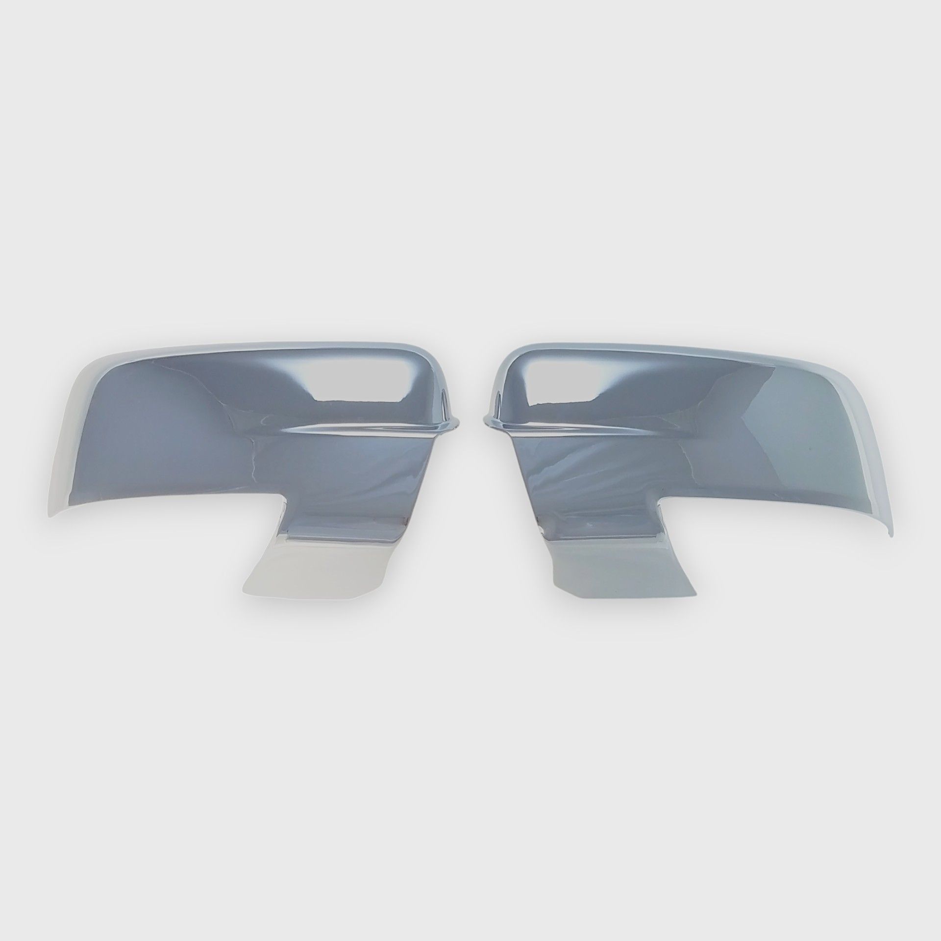 13-18 Ram 1500, 19-24 Ram 1500 Classic 2 Piece With Turn Signal Full Chrome Tape-on Mirror Cover