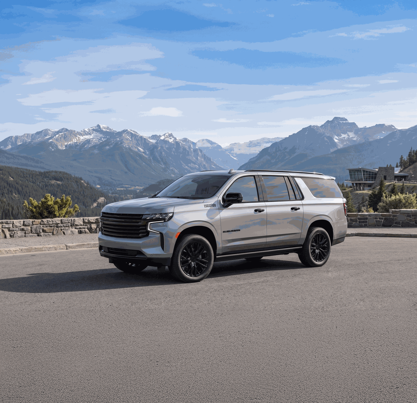 Chevrolet Suburban High Country 2022-2024 ABS6845BLK DH6310BLK DH6315BLK MC6341BLK After