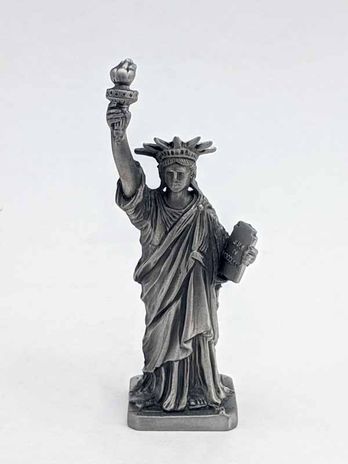 Medium Statue of Liberty Pewter Sculpture – Civic Recognition Gift