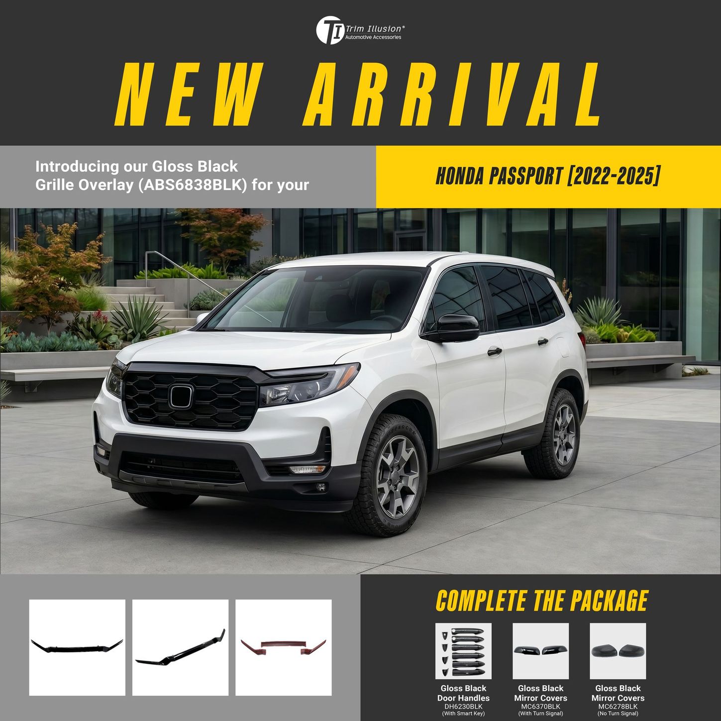 ABS6838BLK (Honda Passport)