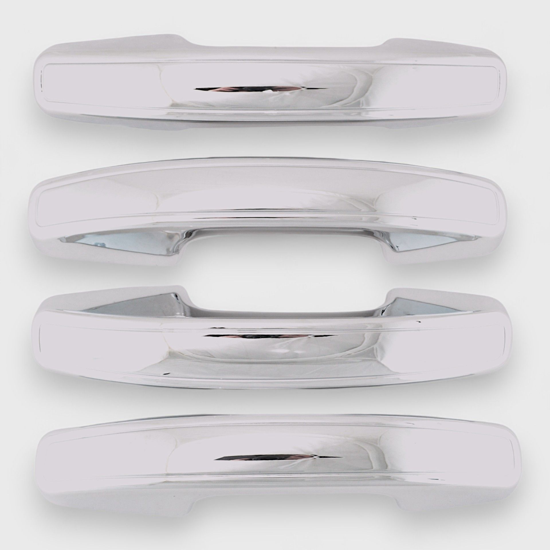 18-26 Ford Expedition, 18-25 Lincoln Navigator Works over Keyless Sensors 4 Piece Chrome Snap-on W/Tape Patented Door Handle Cover
