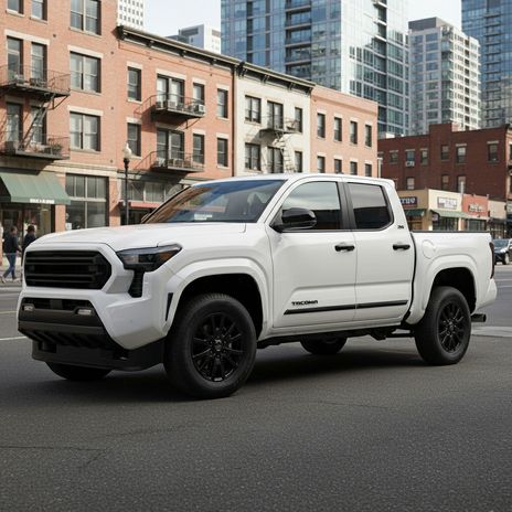 Toyta Tacoma 2024-2026 SR5 ABS6851BLK DH6333BLK MC6378BLK WSK833-17BLK SM6102BLK SM6113BLK After (Lifestyle)