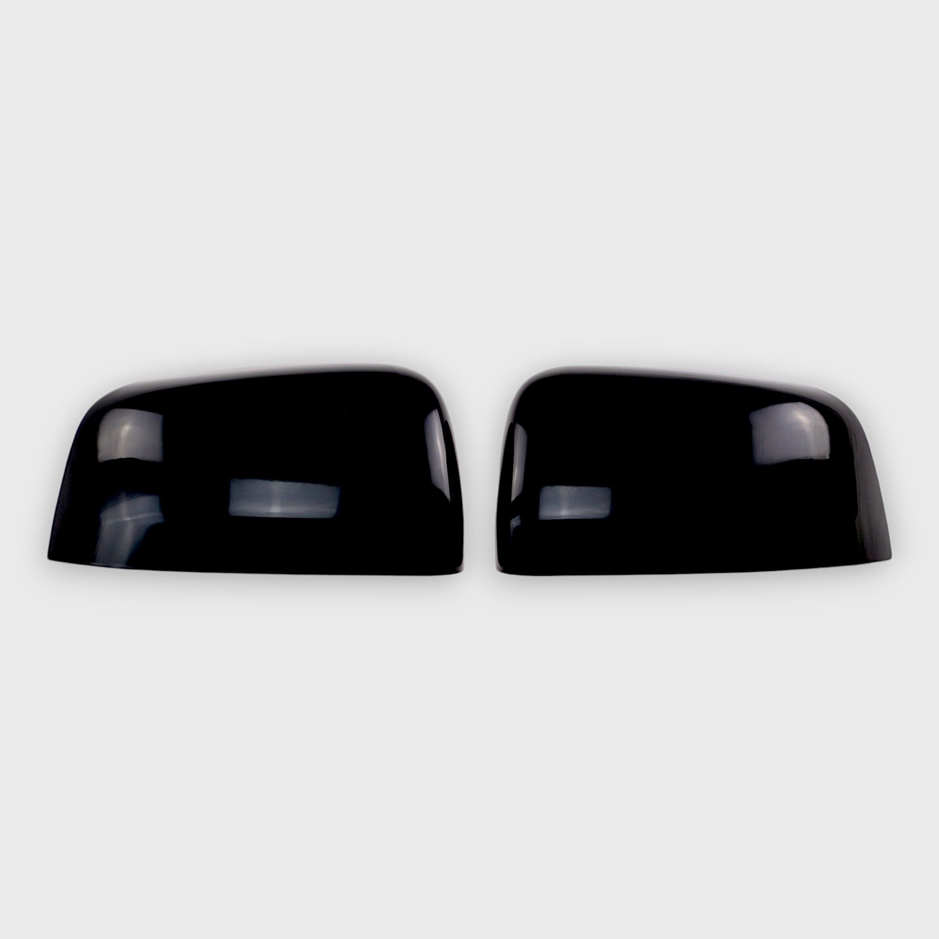 11-21 Jeep Grand Cherokee, 2022 Jeep Grand Cherokee WK, 11-26 Dodge Durango 2 Piece Top Gloss Black Tape-on Mirror Cover