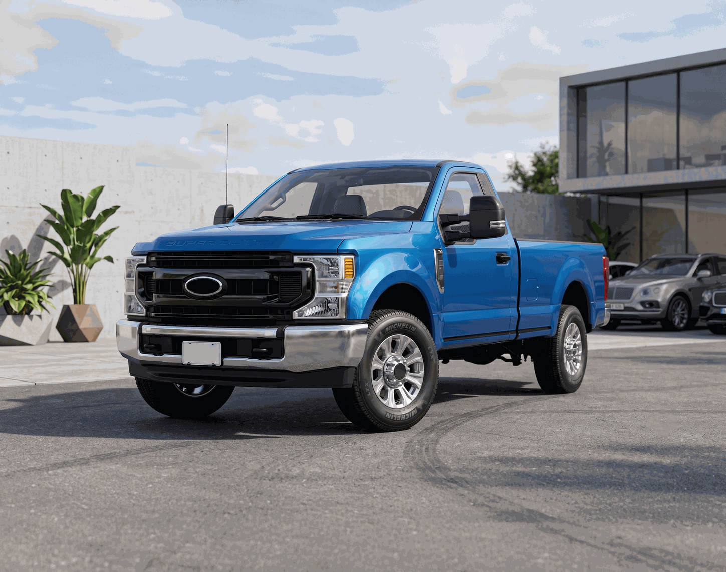 Ford F-250 Super Duty XLT (2020-2022) ABS6510BLK DH6245BLK MC6262BLK SM6103BLK SM6105BLK After