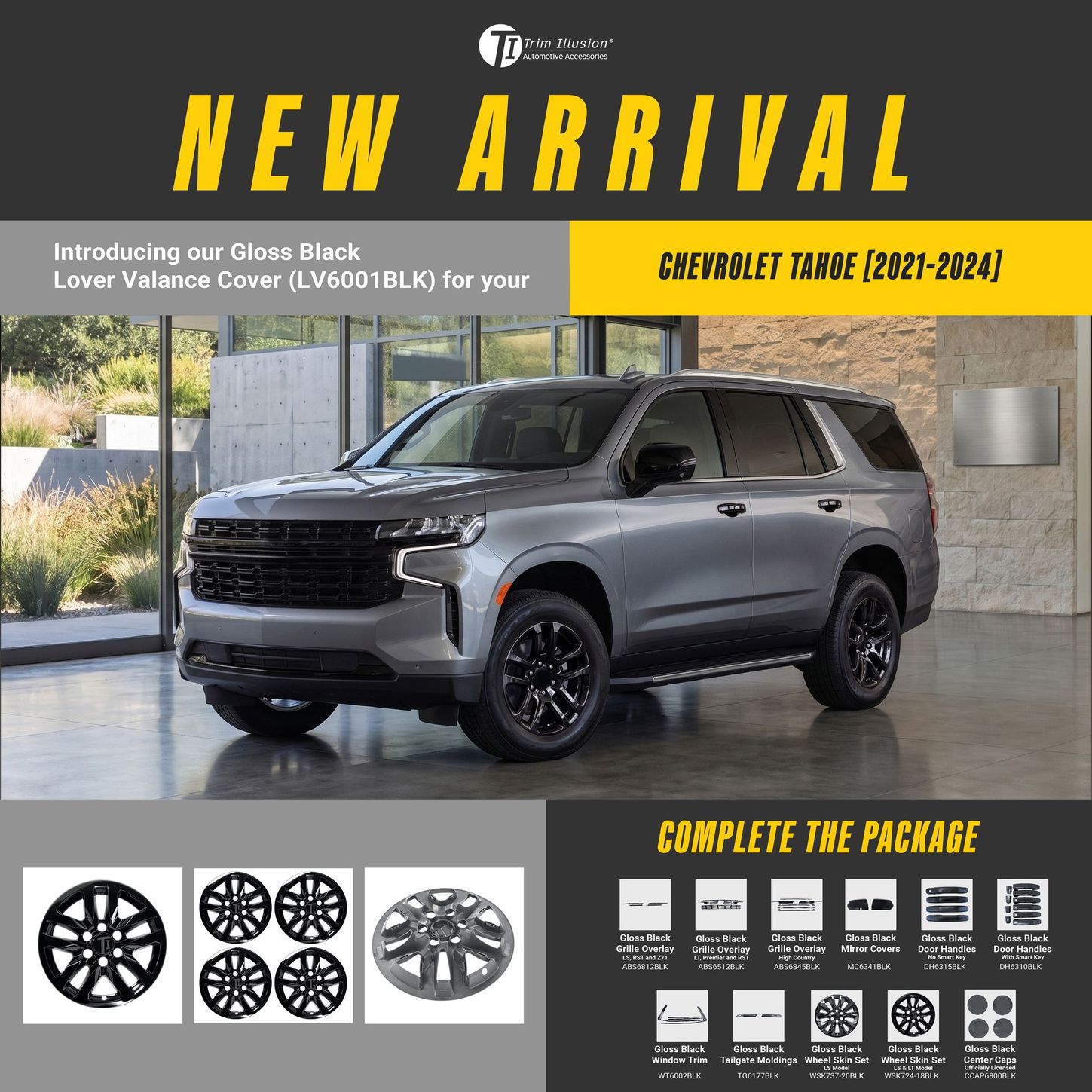 LV6001BLK (Chevrolet Tahoe)