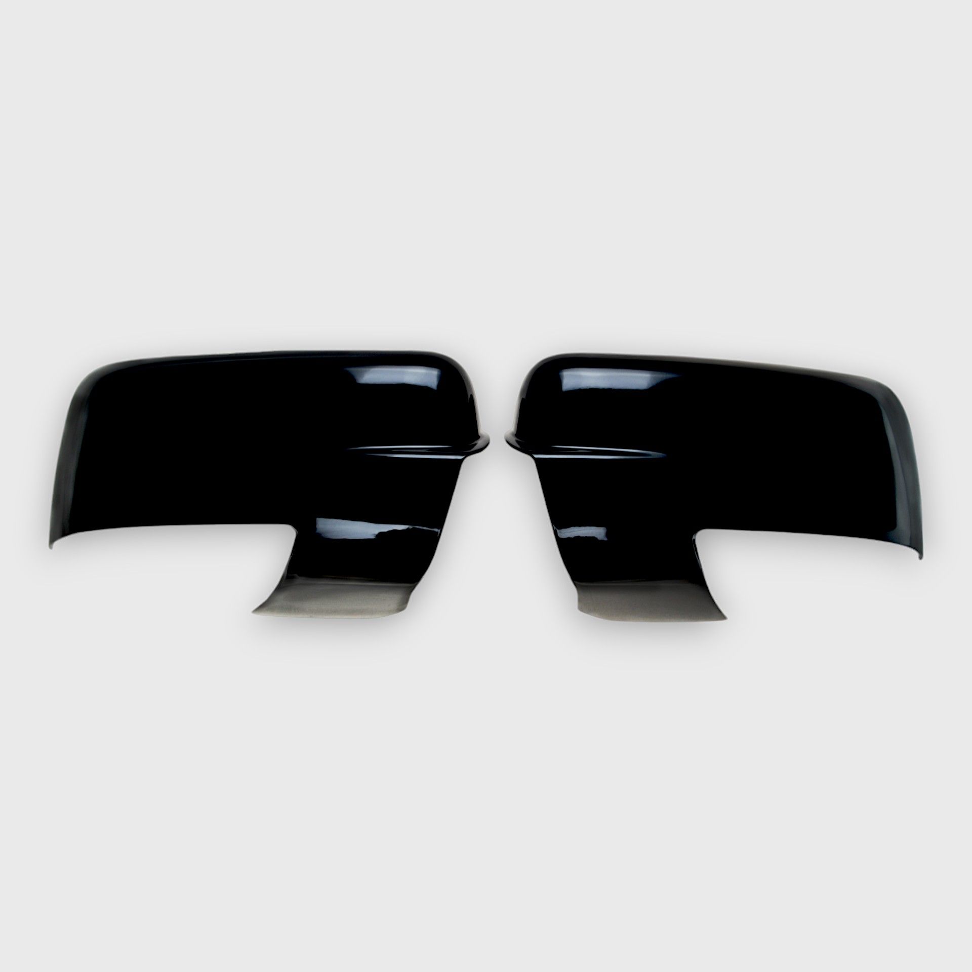 13-18 Ram 1500, 19-24 Ram 1500 Classic 2 Piece With Turn Signal Full Gloss Black Tape-on Mirror Cover