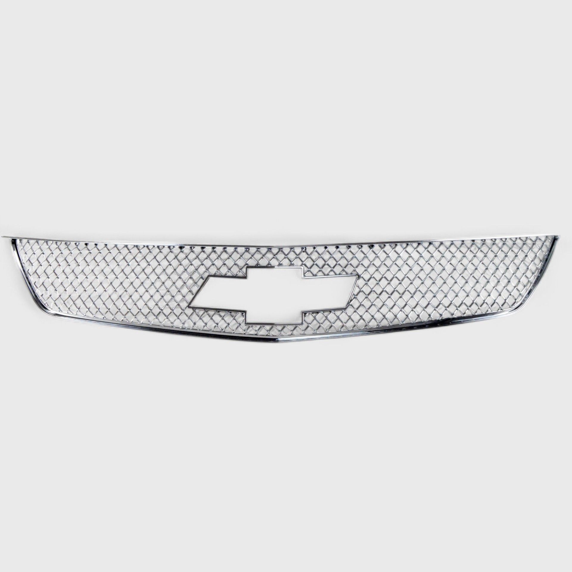 13-20 Chevrolet Impala LS/LT/LTZ 1 Piece Mesh Chrome Tape-on Grille Overlay