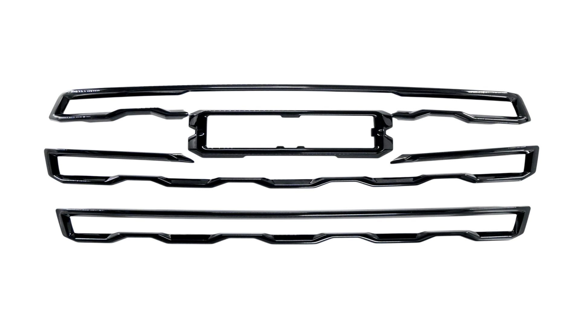 24-26 GMC Acadia AT4 4 Piece Gloss Black Tape-on Grille Overlay
